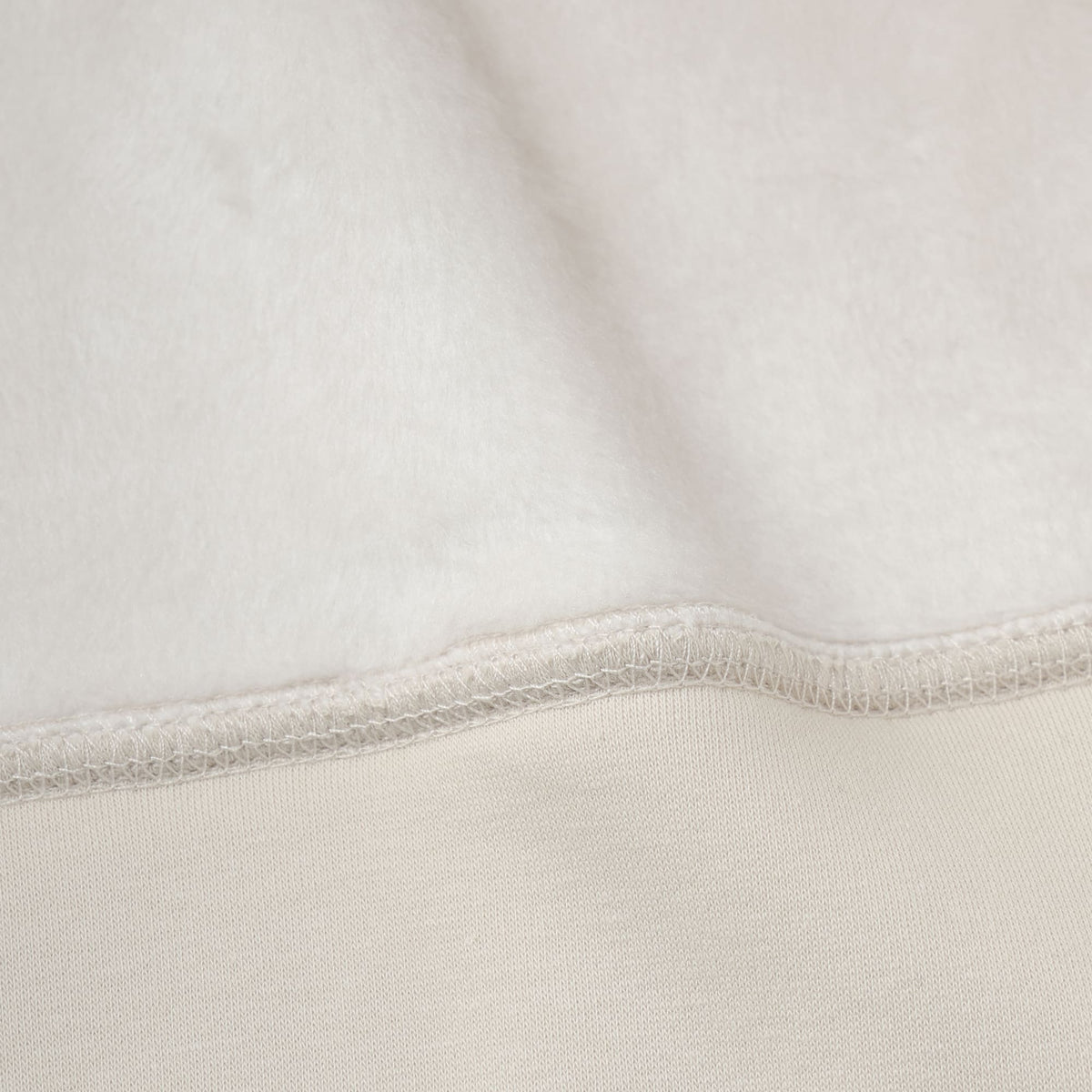 WOMEN LONG-STAPLE COTTON BOMBER フーディー チャコール