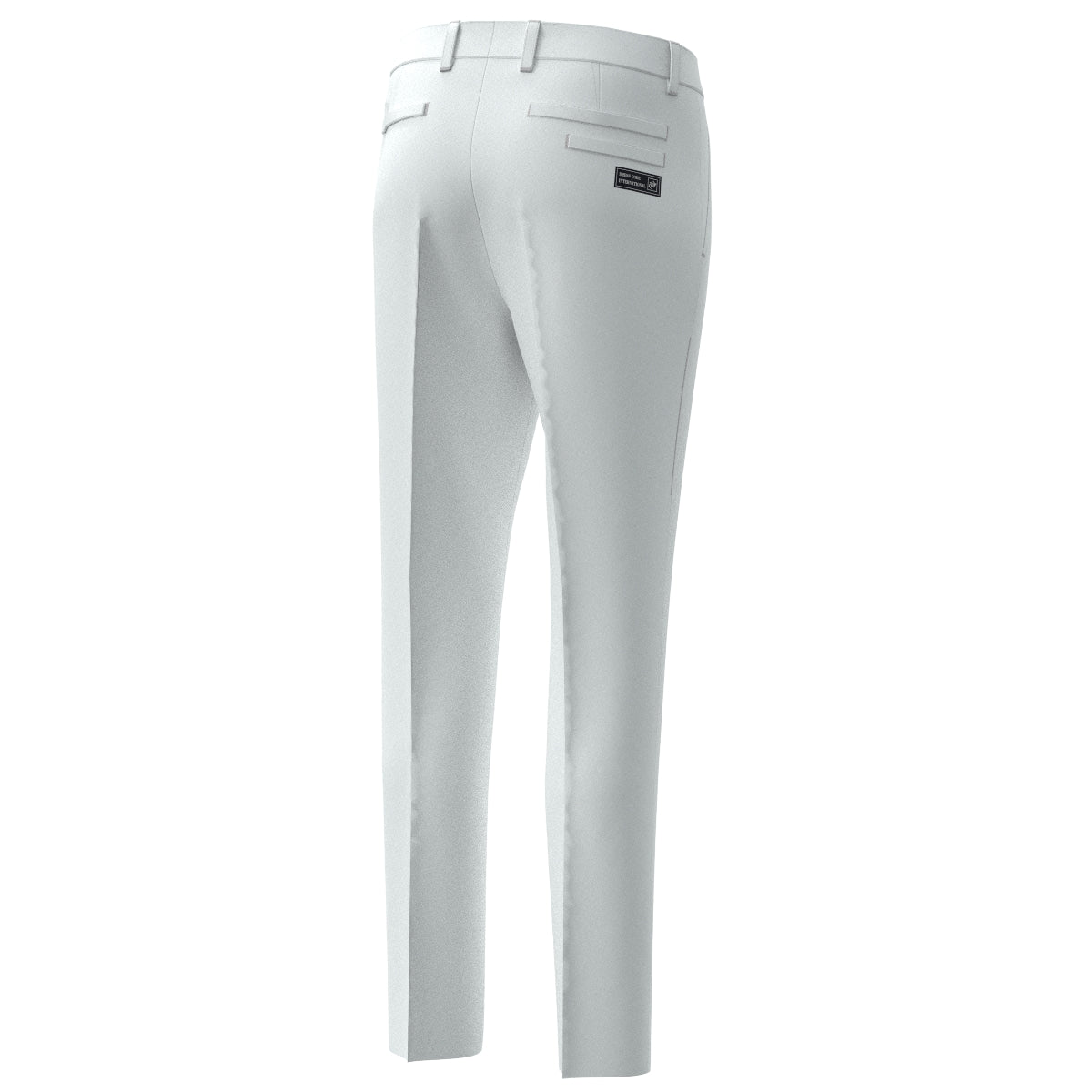 Men's Full Dull Eco Stretch Long Pants White