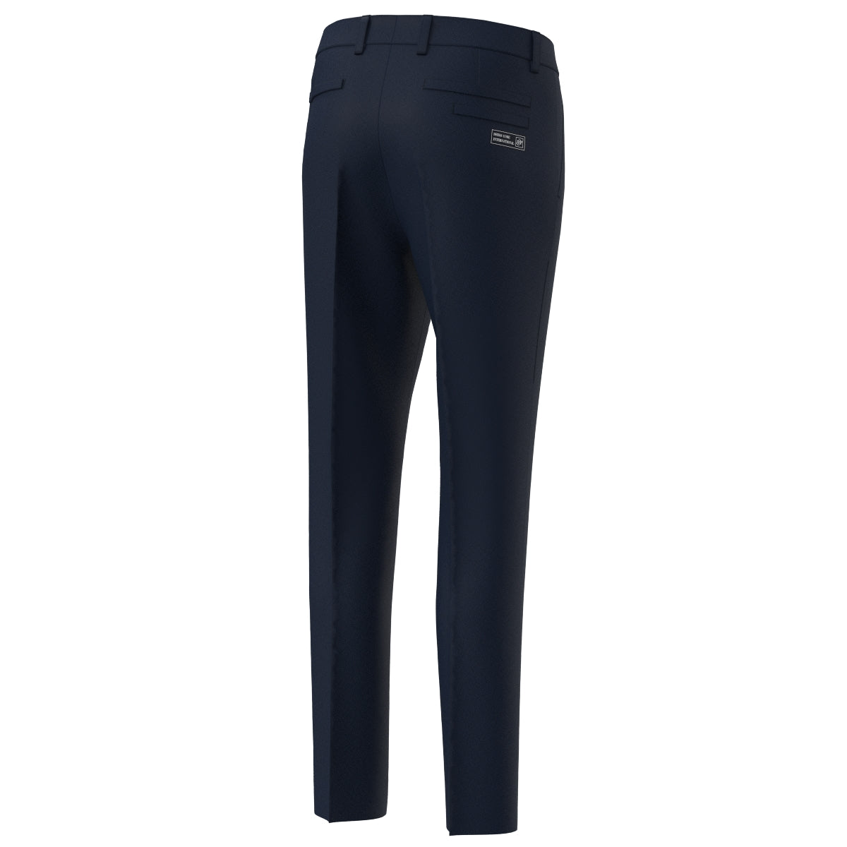 Men's Full Dull Eco Stretch Long Pants, Navy