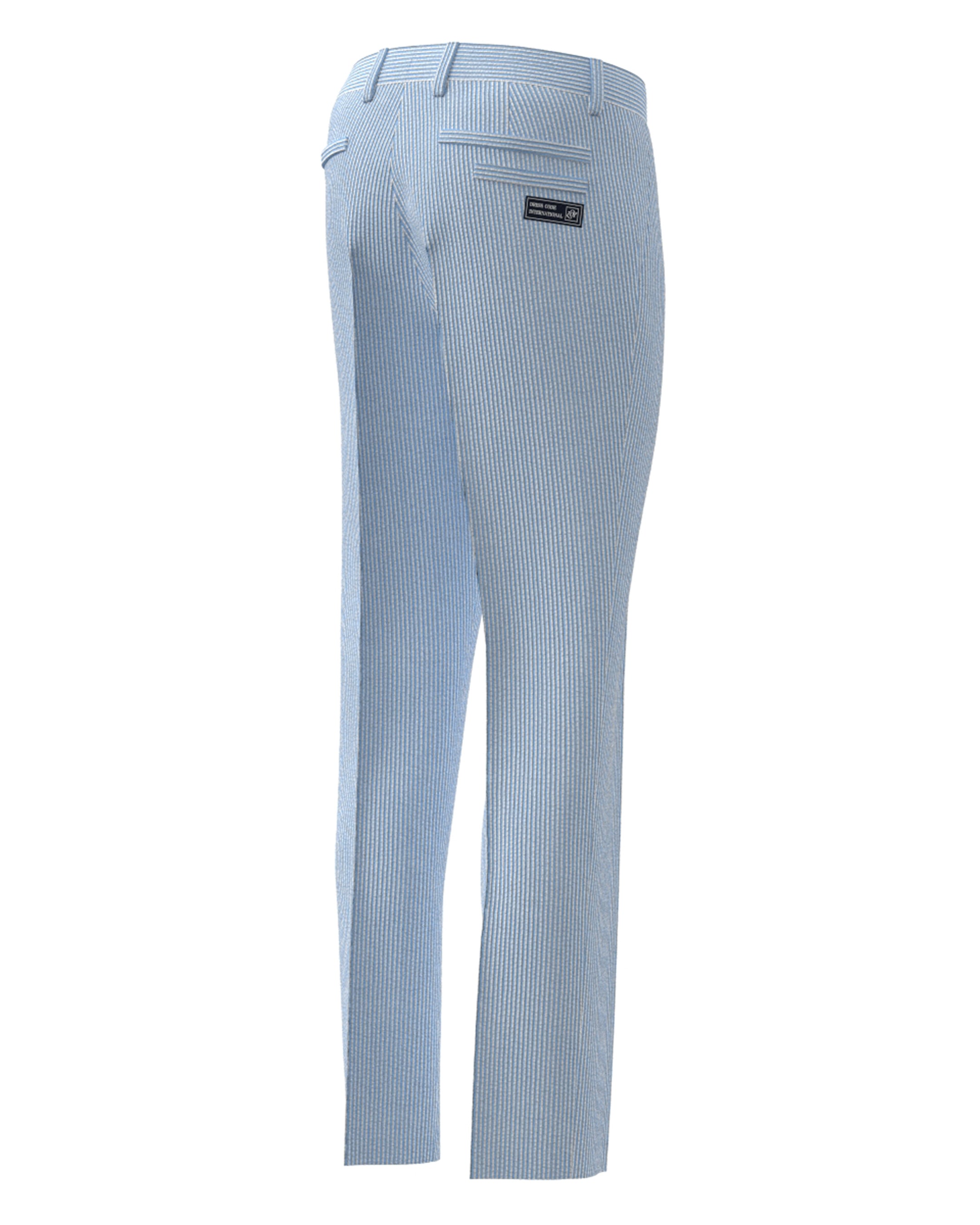 MEN'S Soccer Tricot High Tension Long Pants Blue