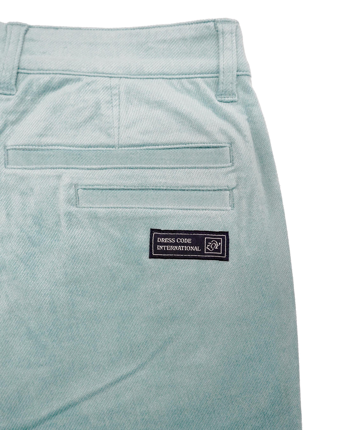 MEN VENUS TWILL CORDUROY ロングパンツ アクア