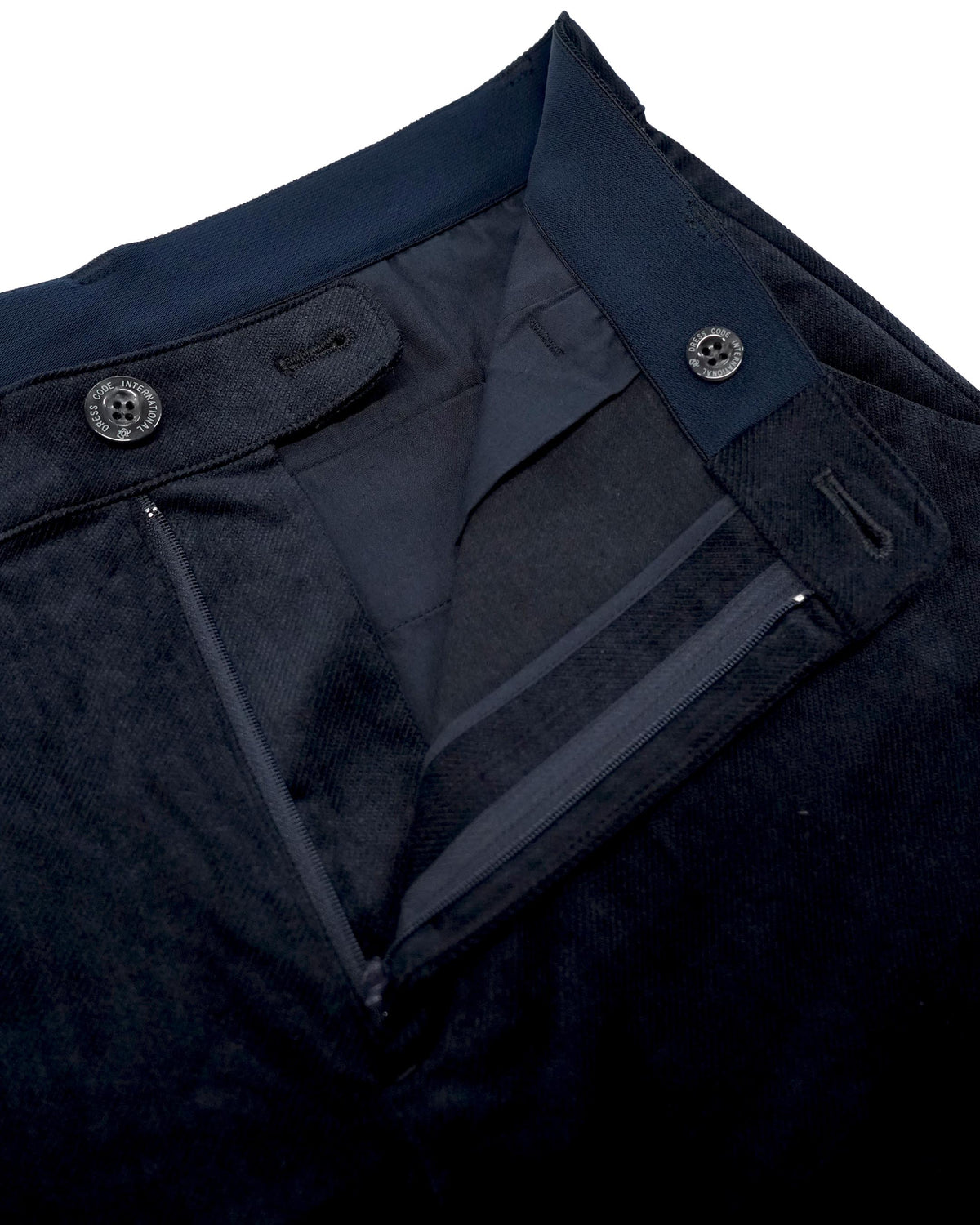 MEN VENUS TWILL CORDUROY ロングパンツ ネイビー