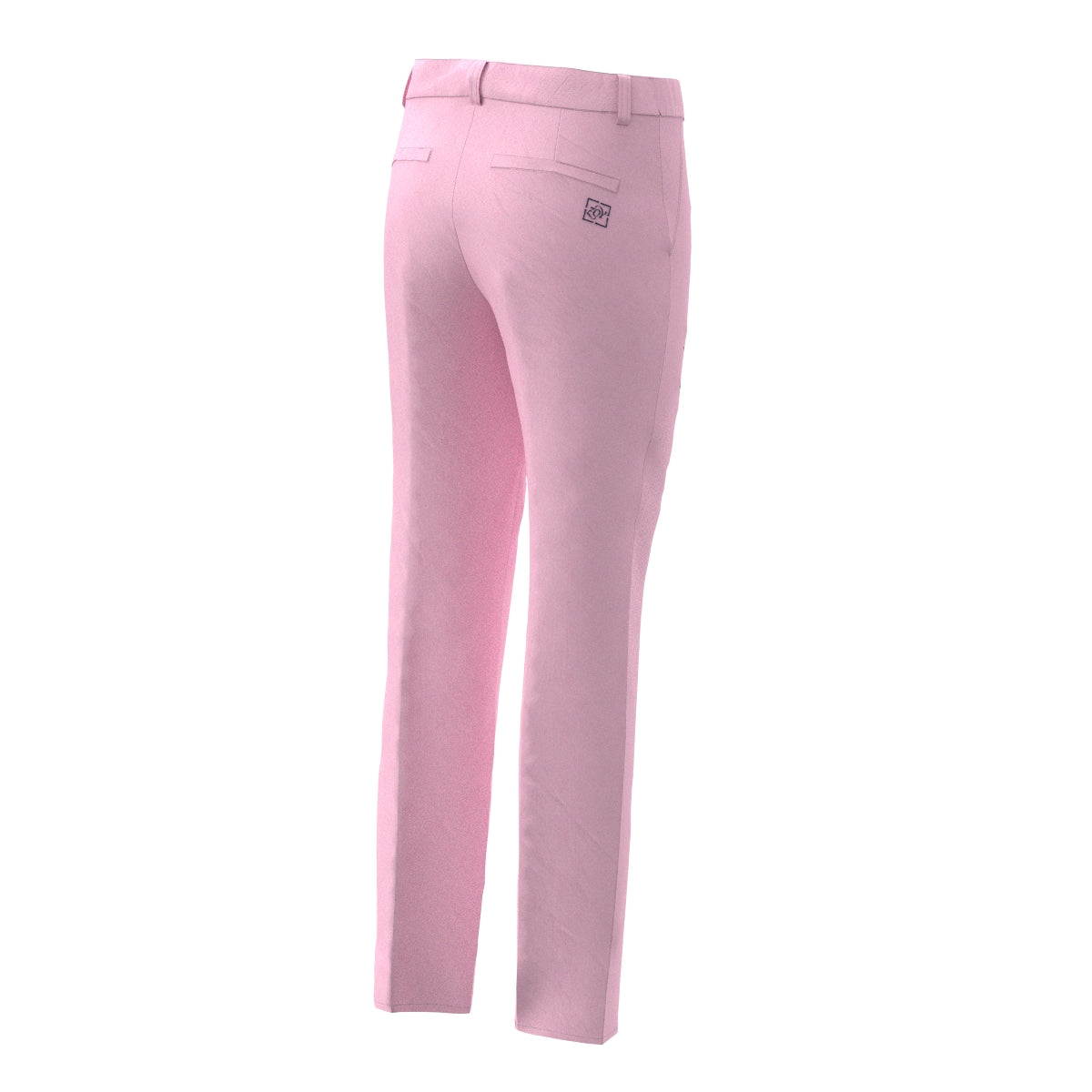 WOMEN ガーメントダイリサイクルストレッチ ロングパンツ パウダーピンク