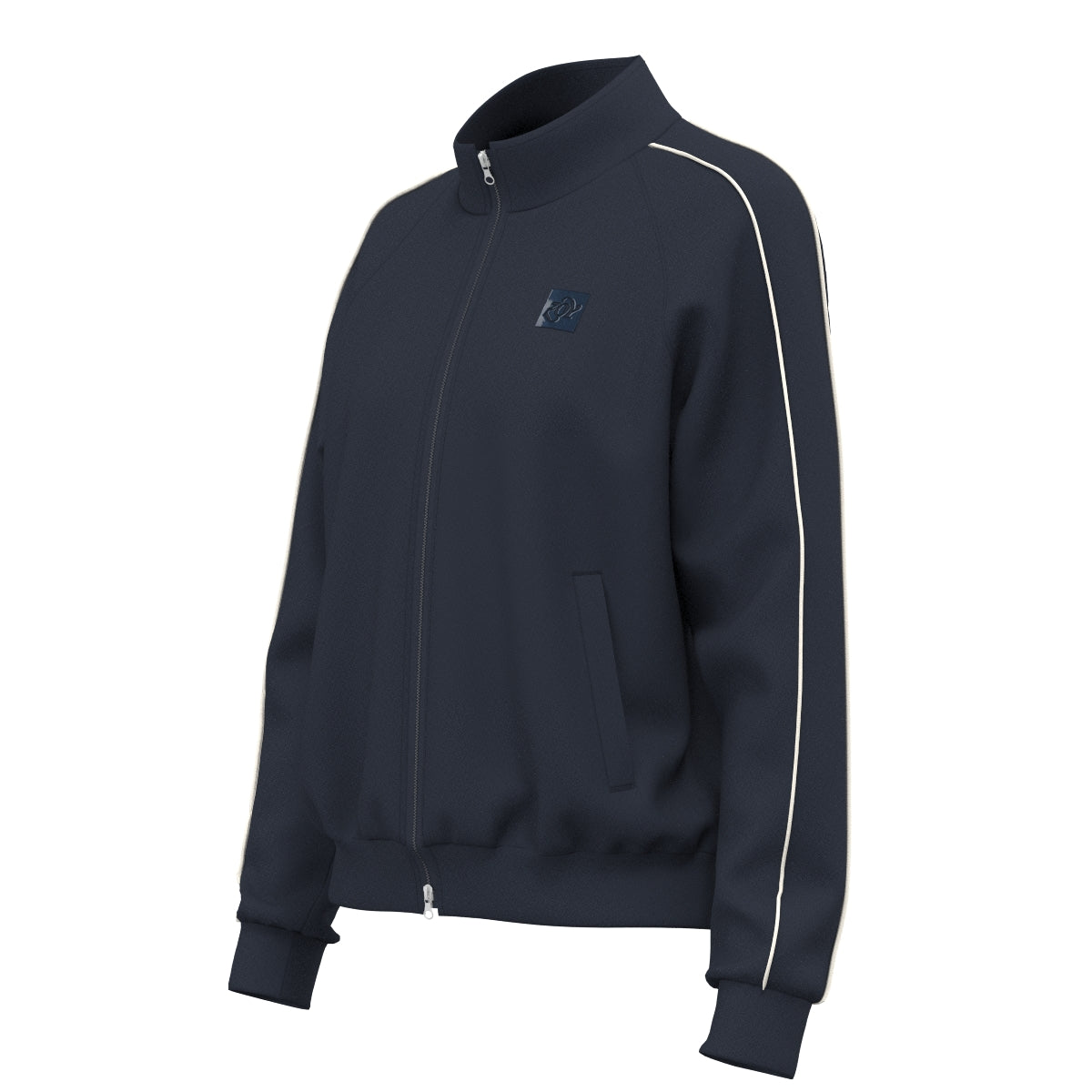Men's Sensitive Stretch Jersey Blouson in Navy