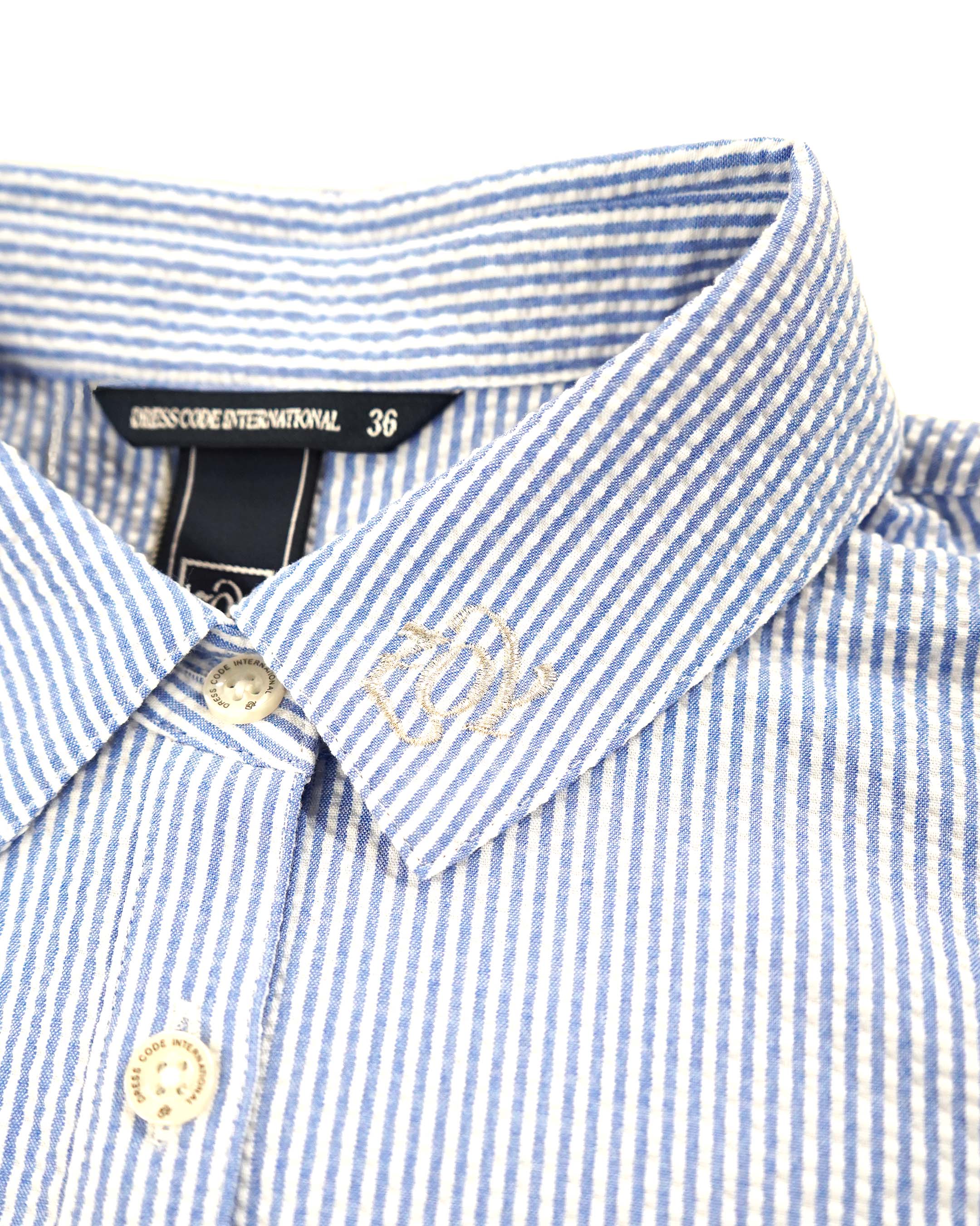 Men's Alphabet Print Short Sleeve Shirt White