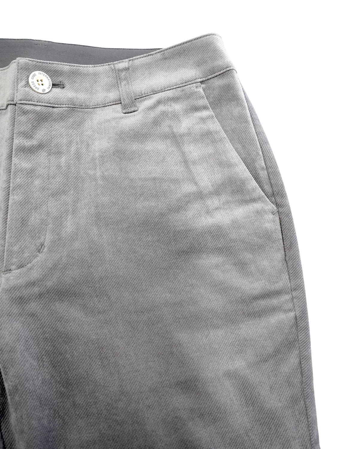 WOMEN VENUS TWILL CORDUROY ロングパンツ ライトグレー