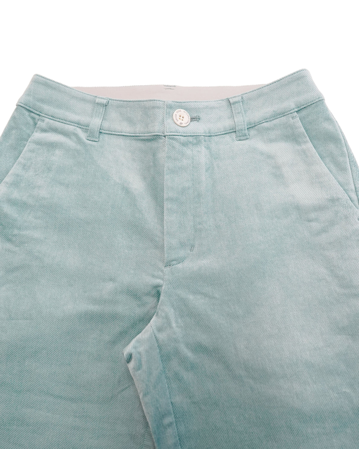 WOMEN VENUS TWILL CORDUROY ロングパンツ アクア