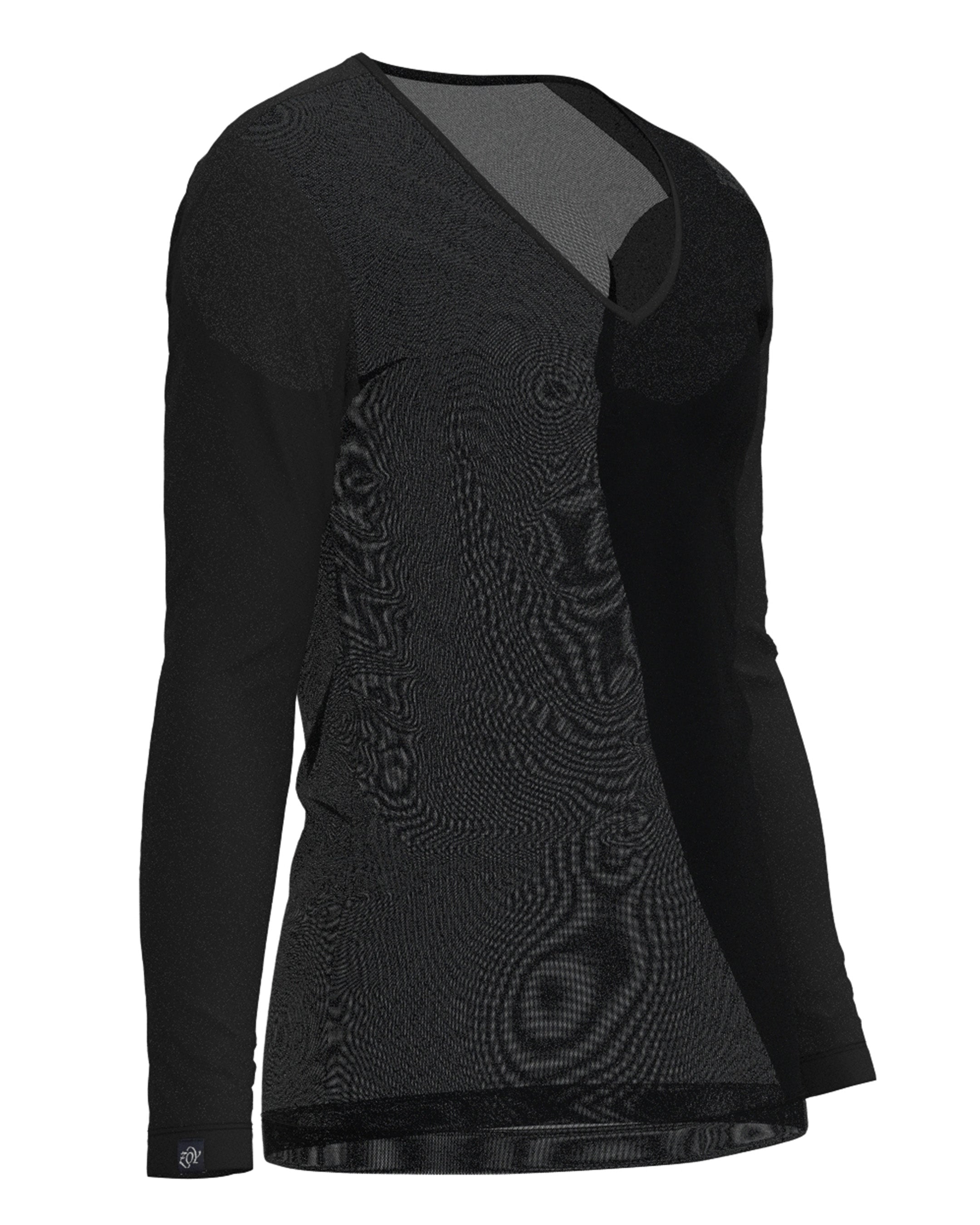 Men's UV Protection Long Sleeve Innerwear, Navy