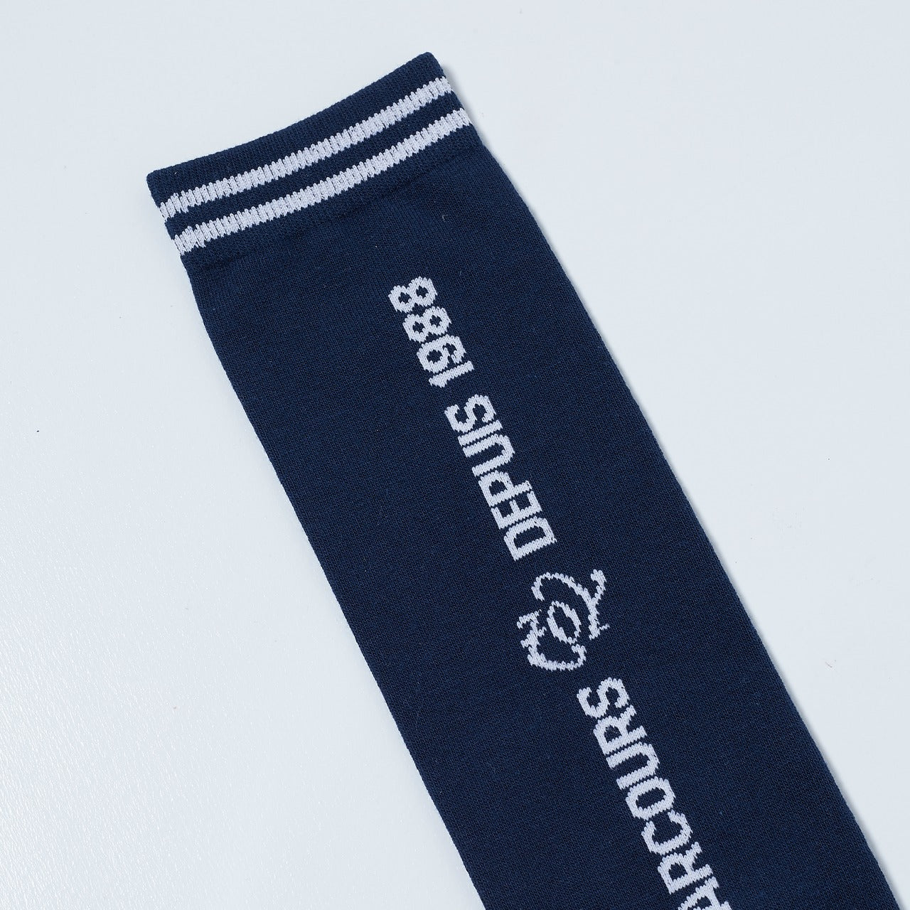 Women's Navy High Socks