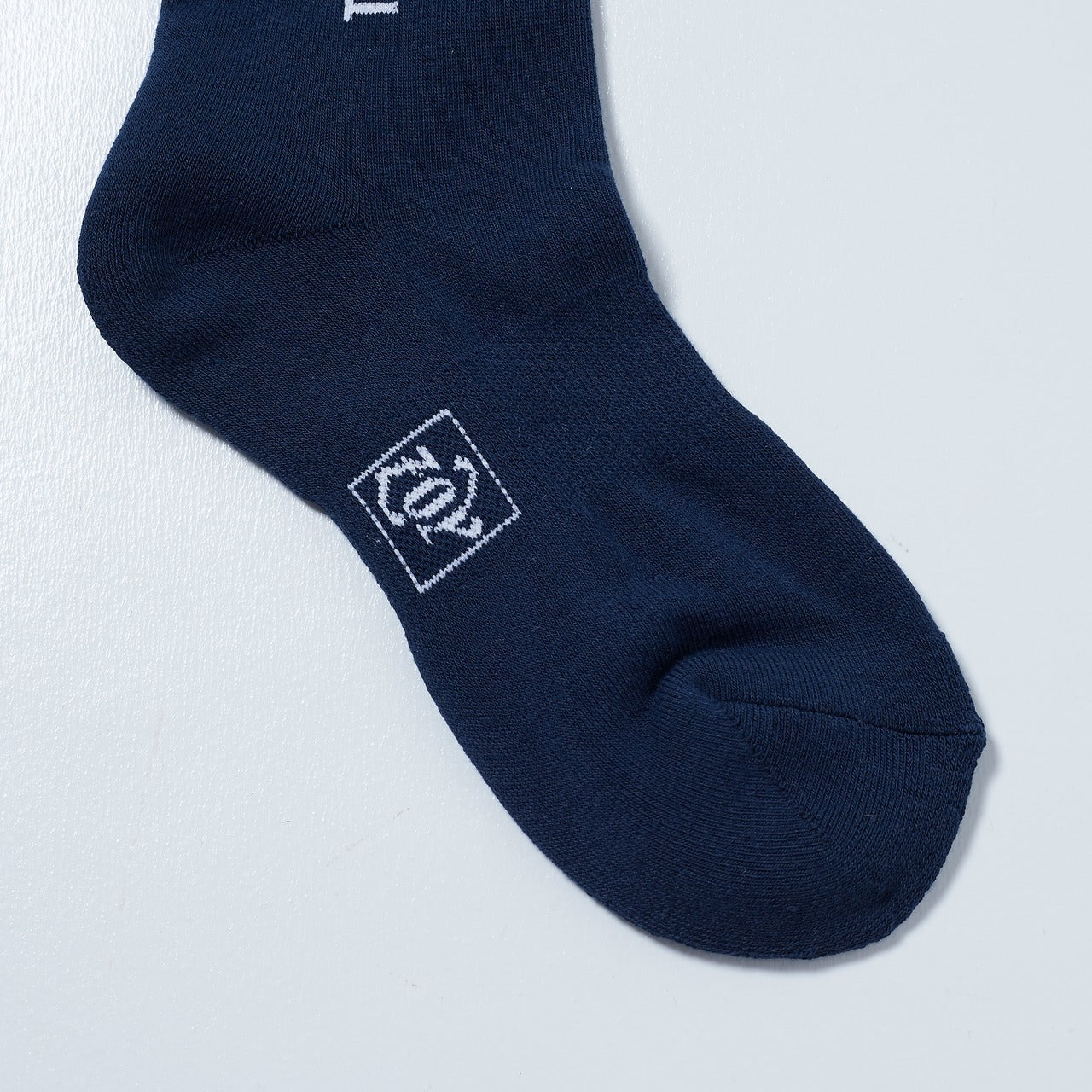 Women's Navy High Socks
