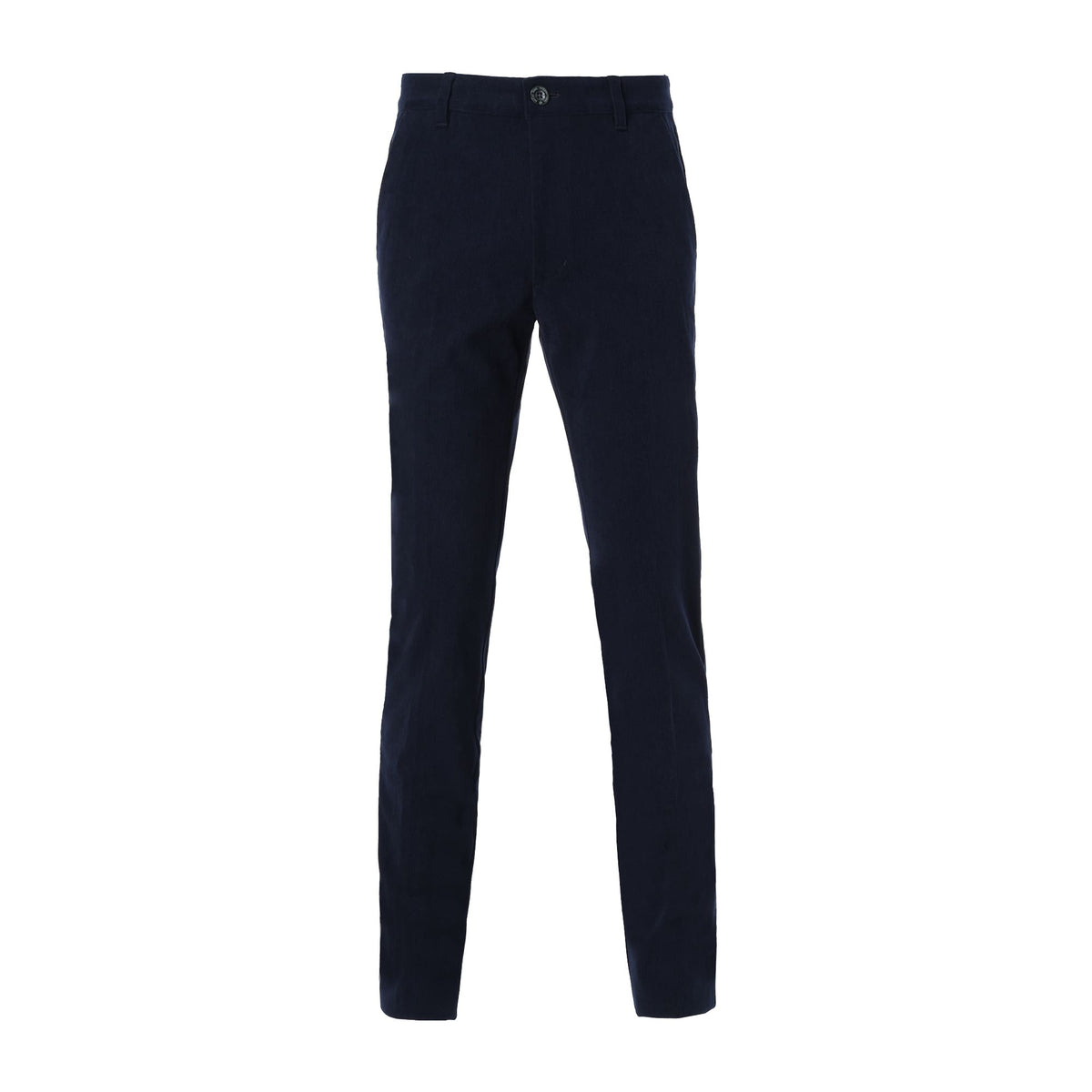 【24AW新作】MENS トリコットコーデュロイ ロングパンツ ネイビー 071444412 - ZOY OFFICIAL
