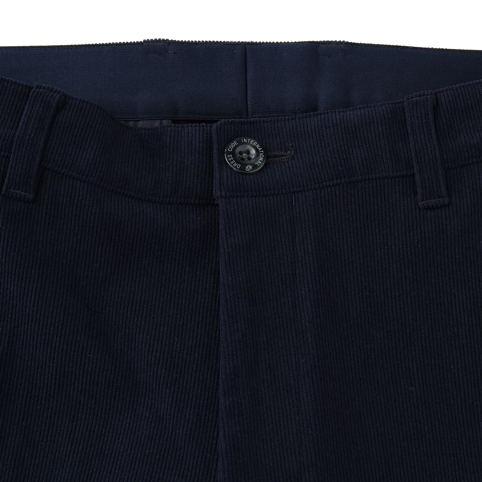 【24AW新作】MENS トリコットコーデュロイ ロングパンツ ラズベリー 071444412 - ZOY OFFICIAL
