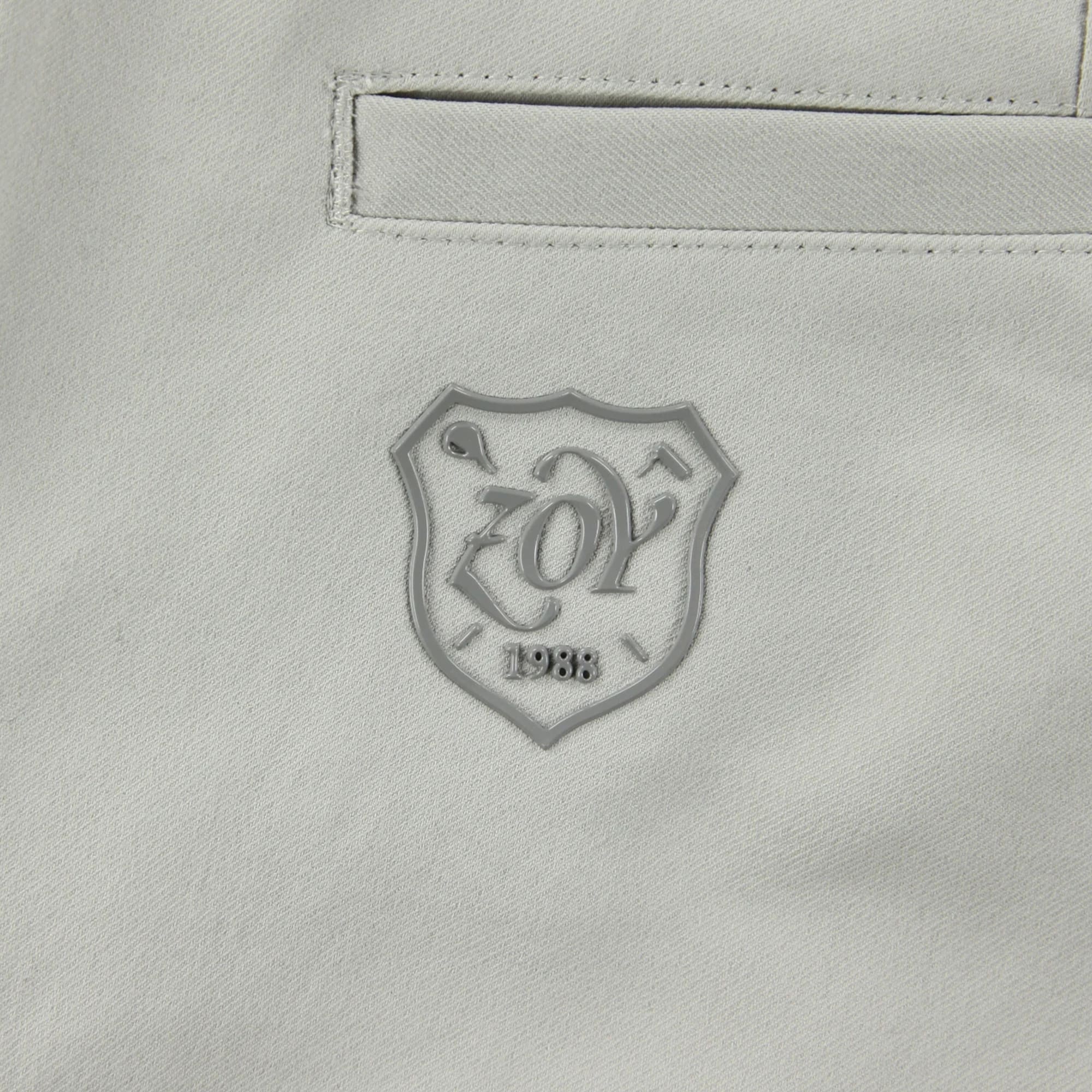 【24SS新作】MENS フルダルエコストレッチ ロングパンツ ライトグレー 071442400 - ZOY OFFICIAL