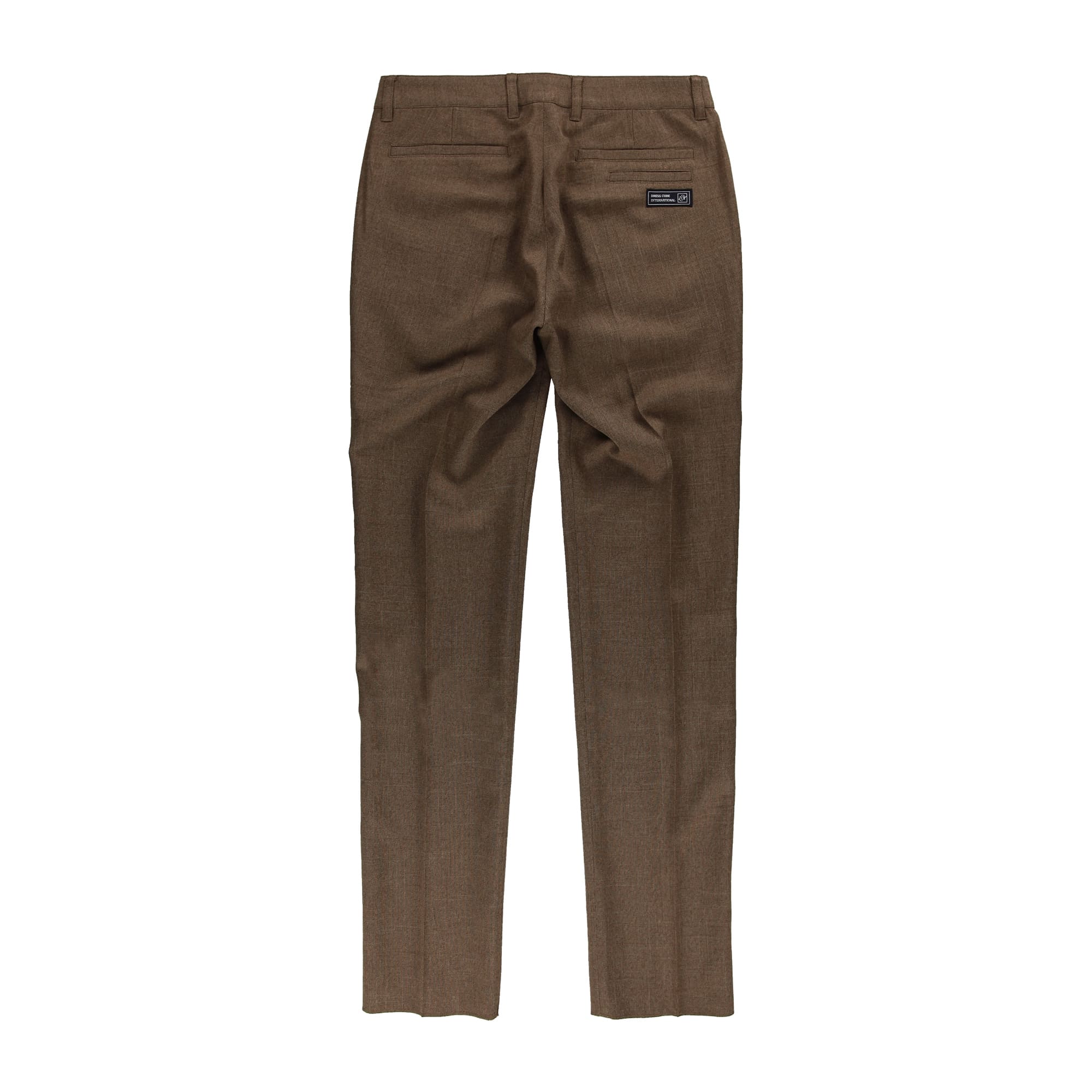 【24SS新作】MENS シャークスキンストレッチロングパンツ チャコール 071442402 - ZOY OFFICIAL