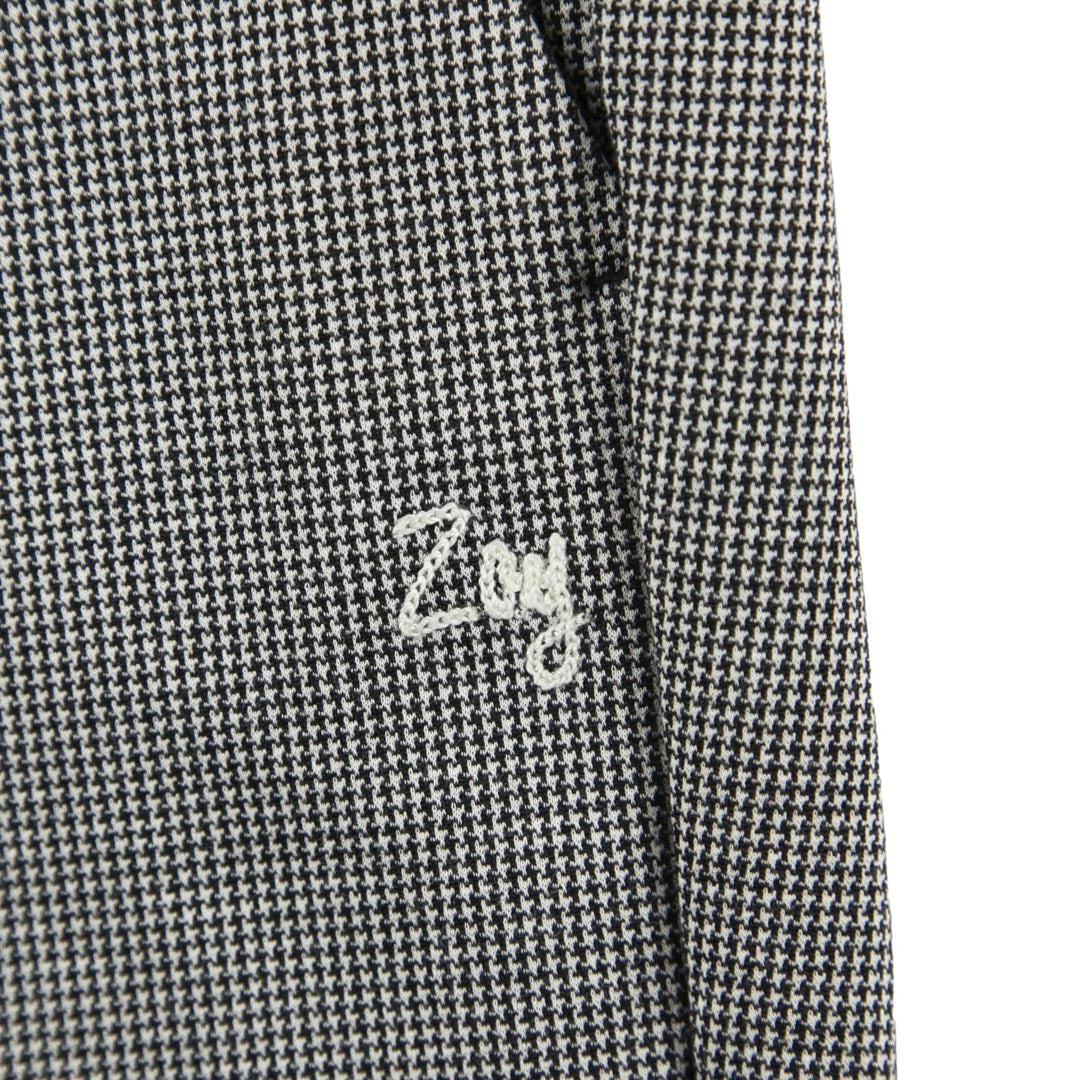 【24SS新作】MENS RENU ハイゲージ千鳥 ロングパンツ ネイビー 071442401 - ZOY OFFICIAL
