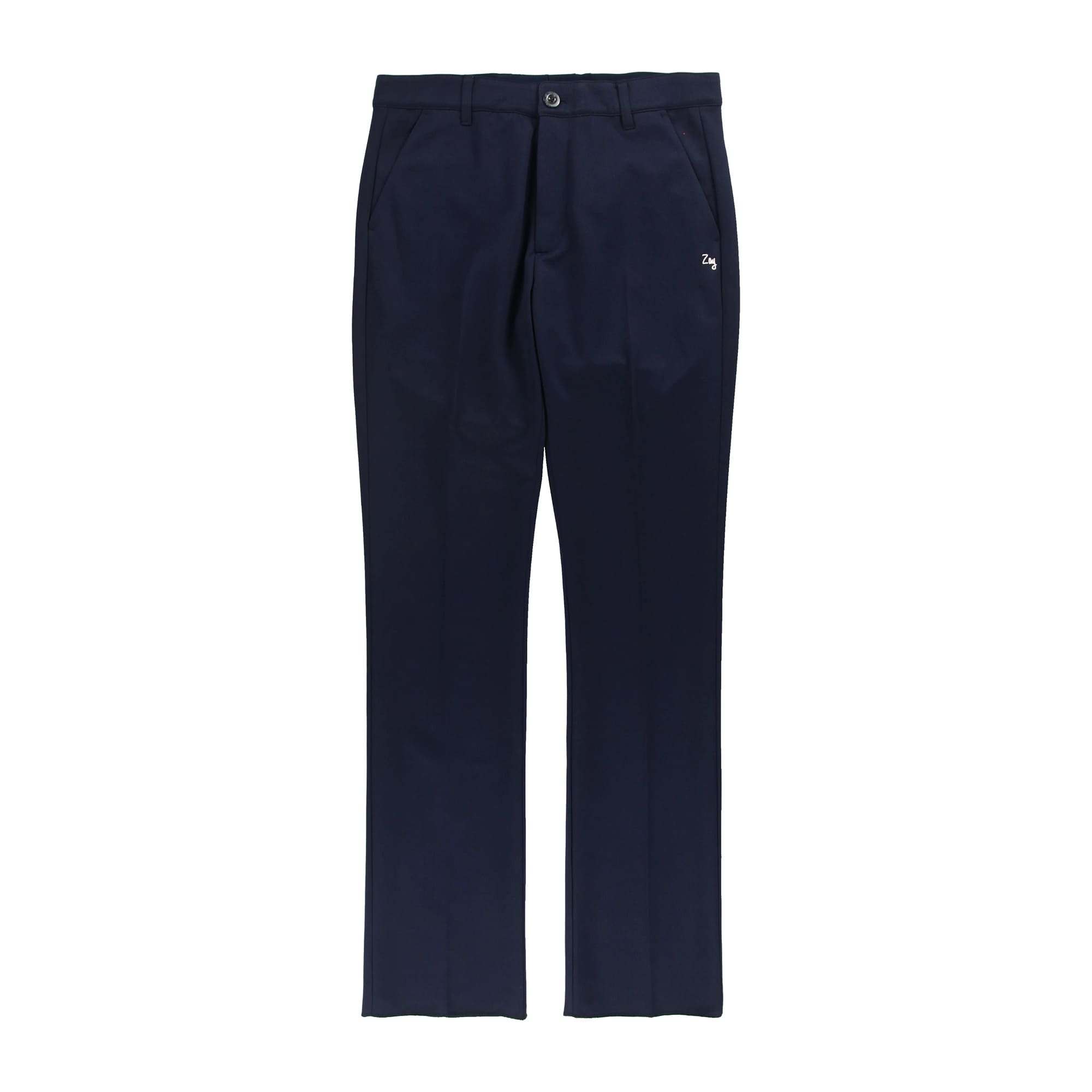 【24SS新作】MENS RENU ハイゲージ千鳥 ロングパンツ ネイビー 071442401 - ZOY OFFICIAL