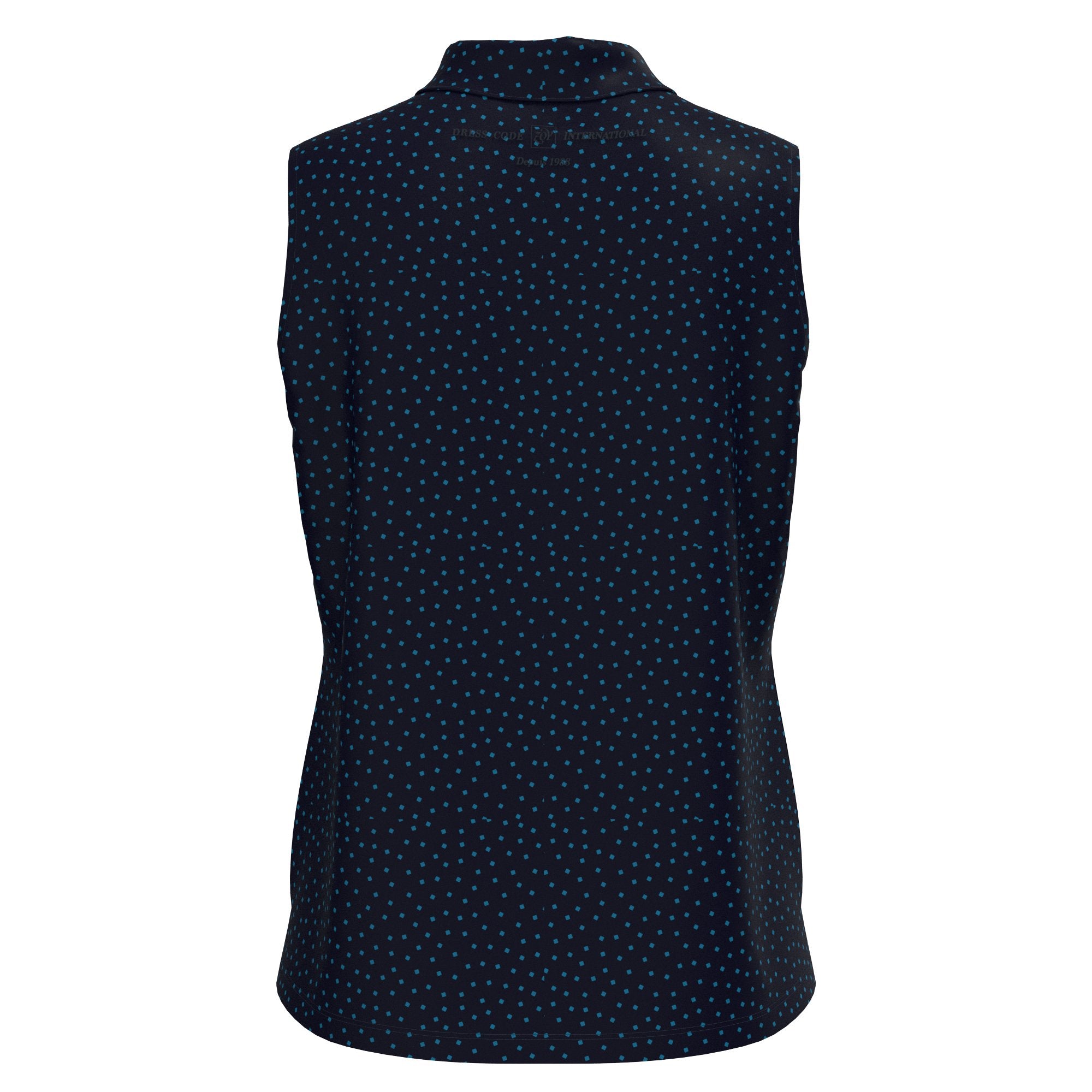 【24SS新作】WOMENS COOLDOTS ミニリップストップ ノースリーブシャツ ホワイト 071642012 - ZOY OFFICIAL
