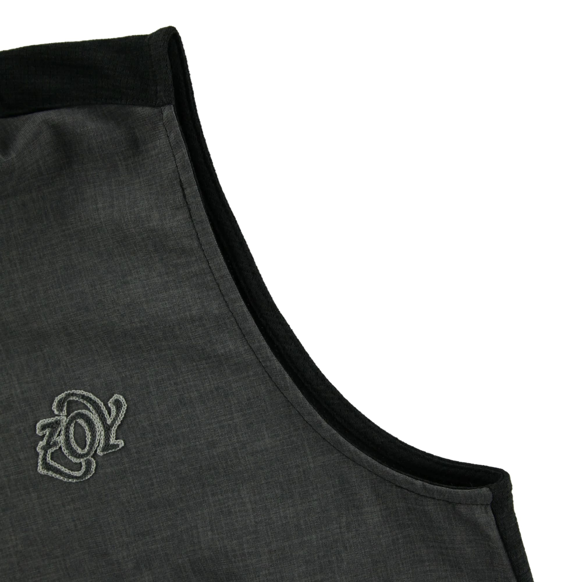 【24SS新作】WOMENS DOT MESH COOL スリーブレスシャツ グレー 071642025 - ZOY OFFICIAL