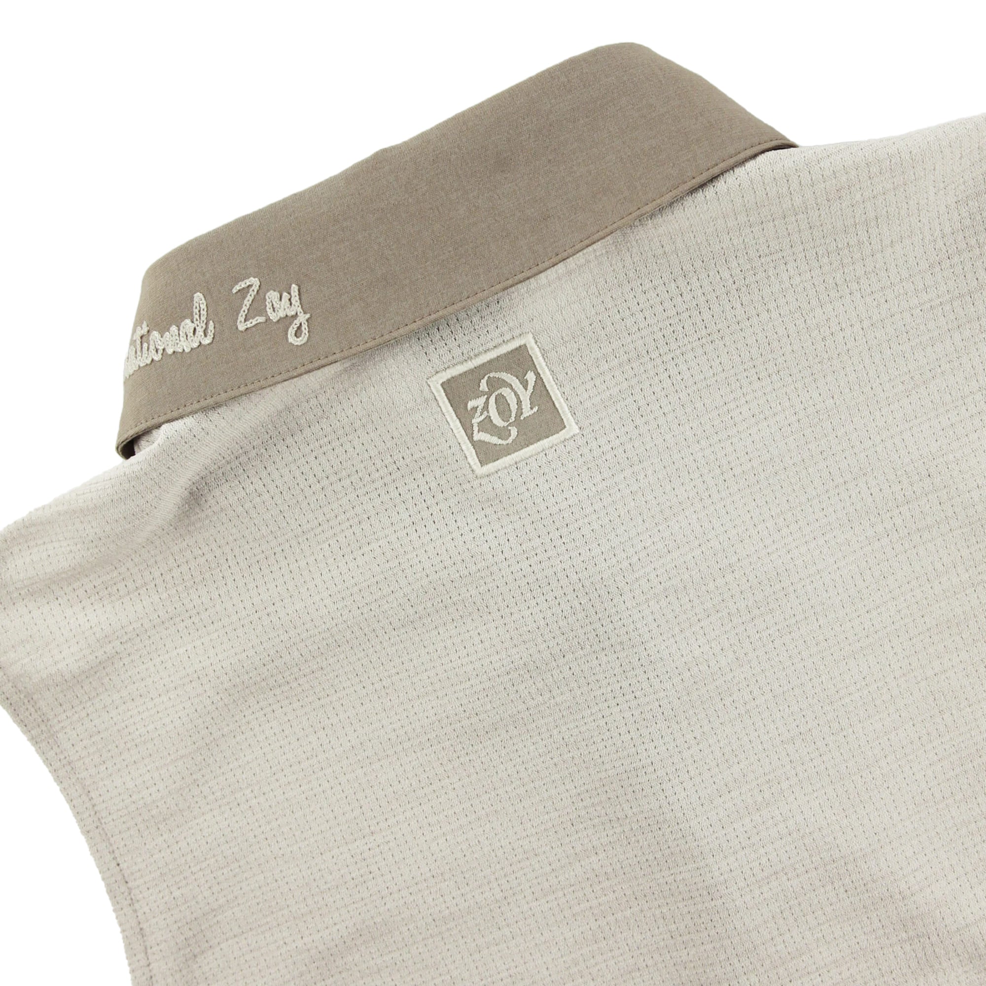 【24SS新作】WOMENS DOT MESH COOL スリーブレスシャツ グレー 071642034 - ZOY OFFICIAL