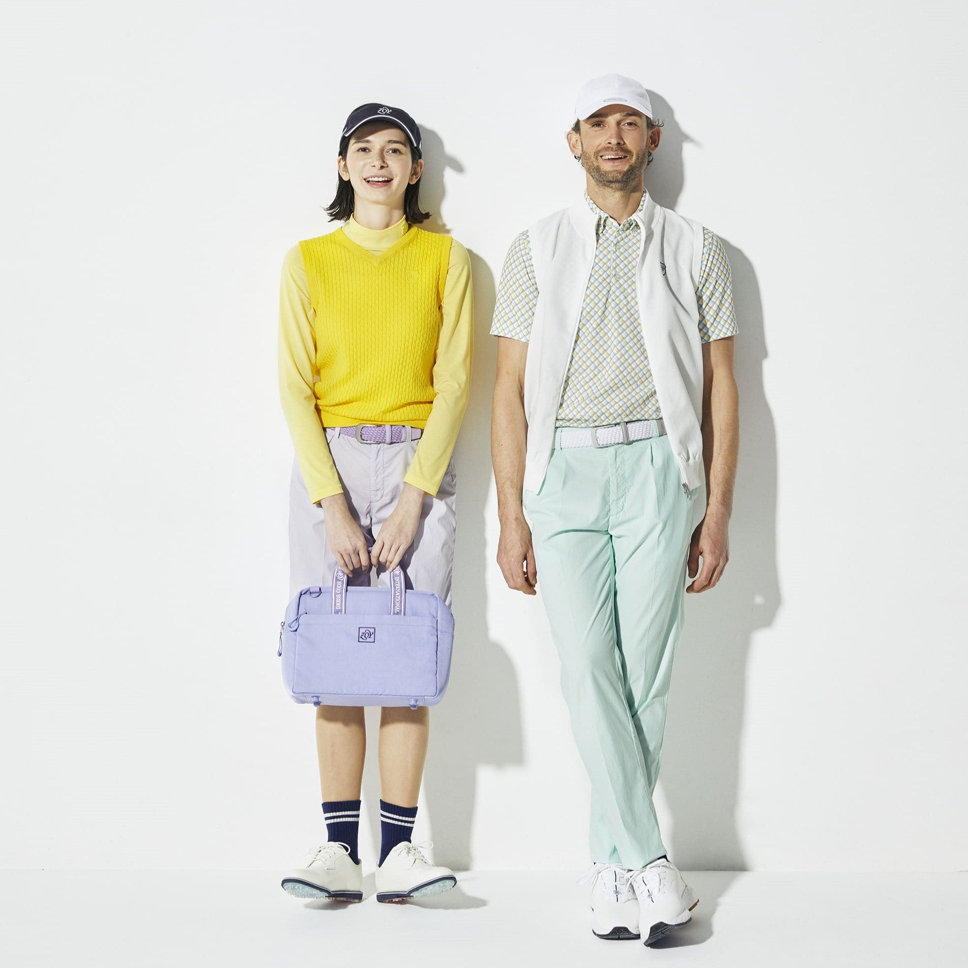 MEN ストレッチツイルガーメントダイ フレッシュミント
