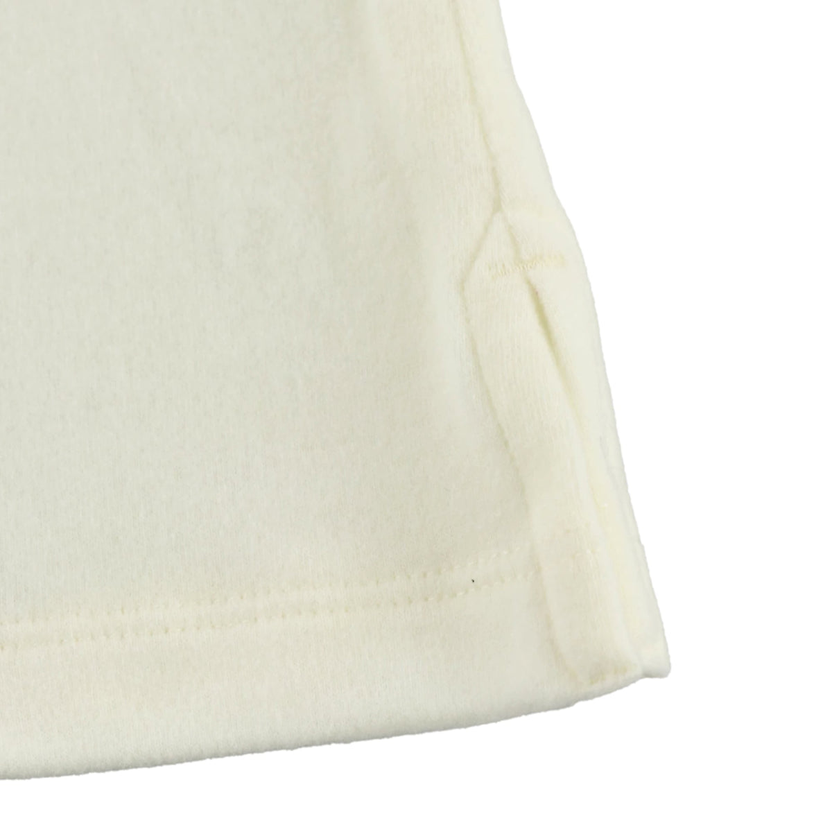 WOMEN 3LAYERED COTTON WARM 長袖ポロシャツ サックス