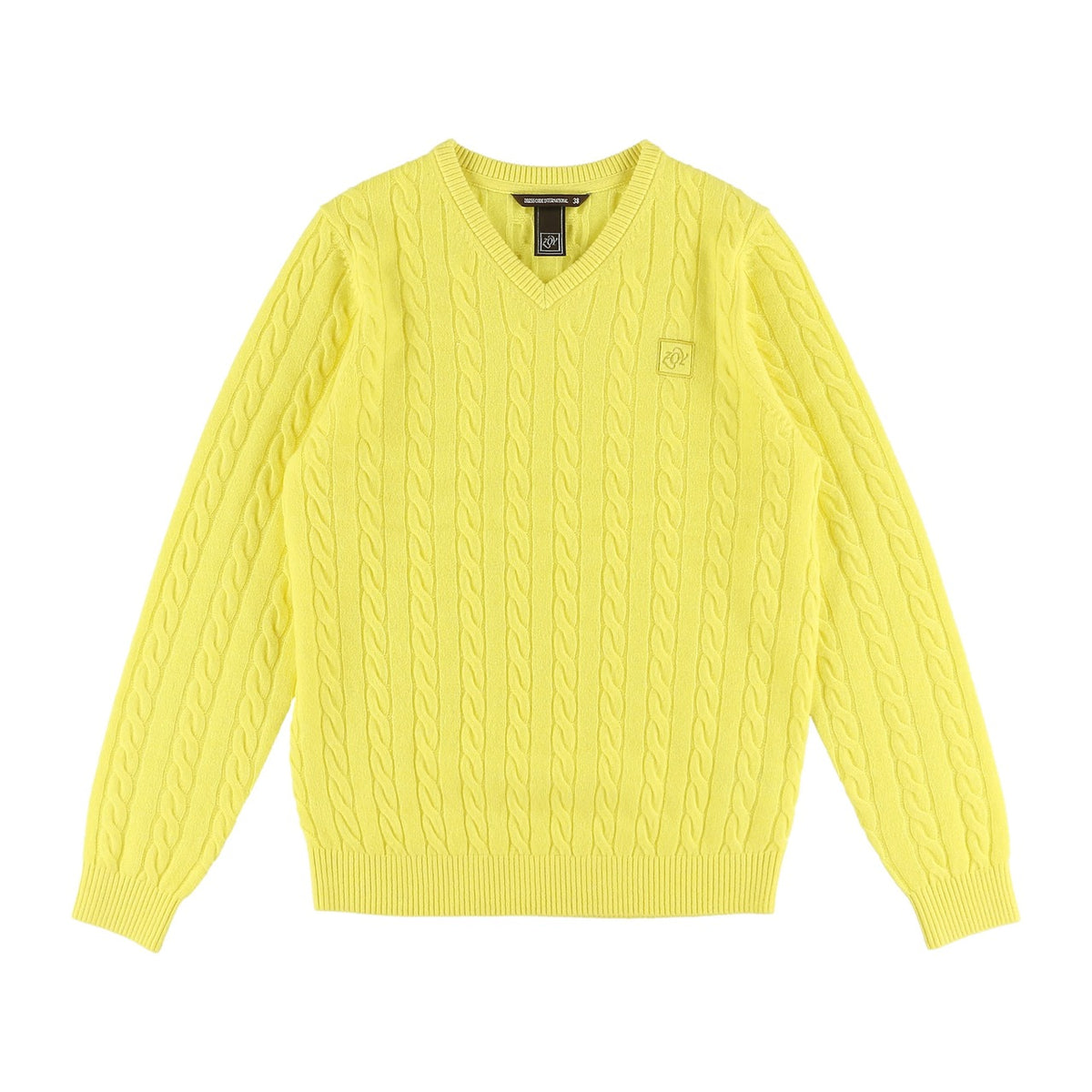 WOMEN CASHMERE プルオーバー イエロー