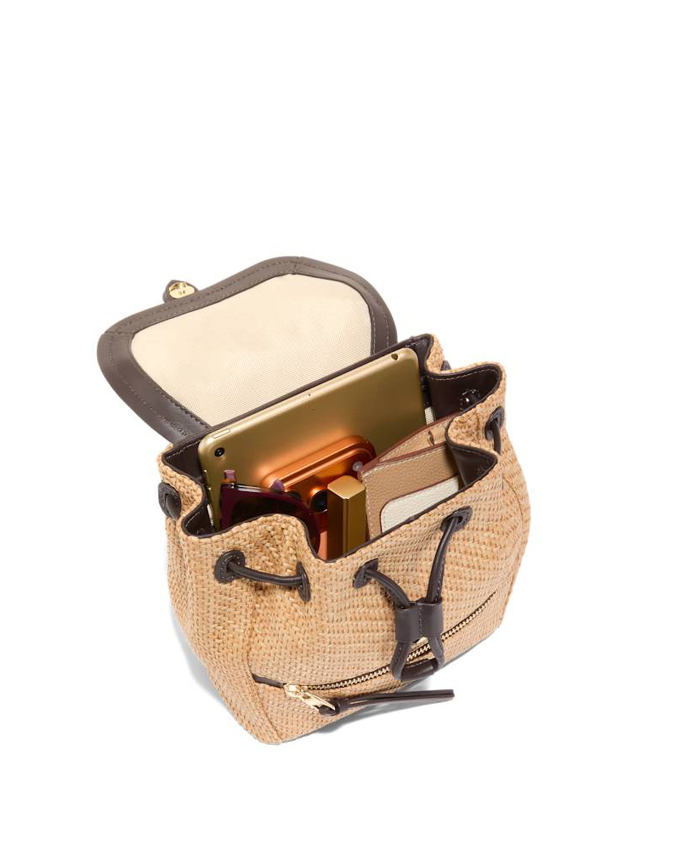 【COLE HAAN】WOMEN HERITAGE BUCKLE FLAP SML BACKPACK