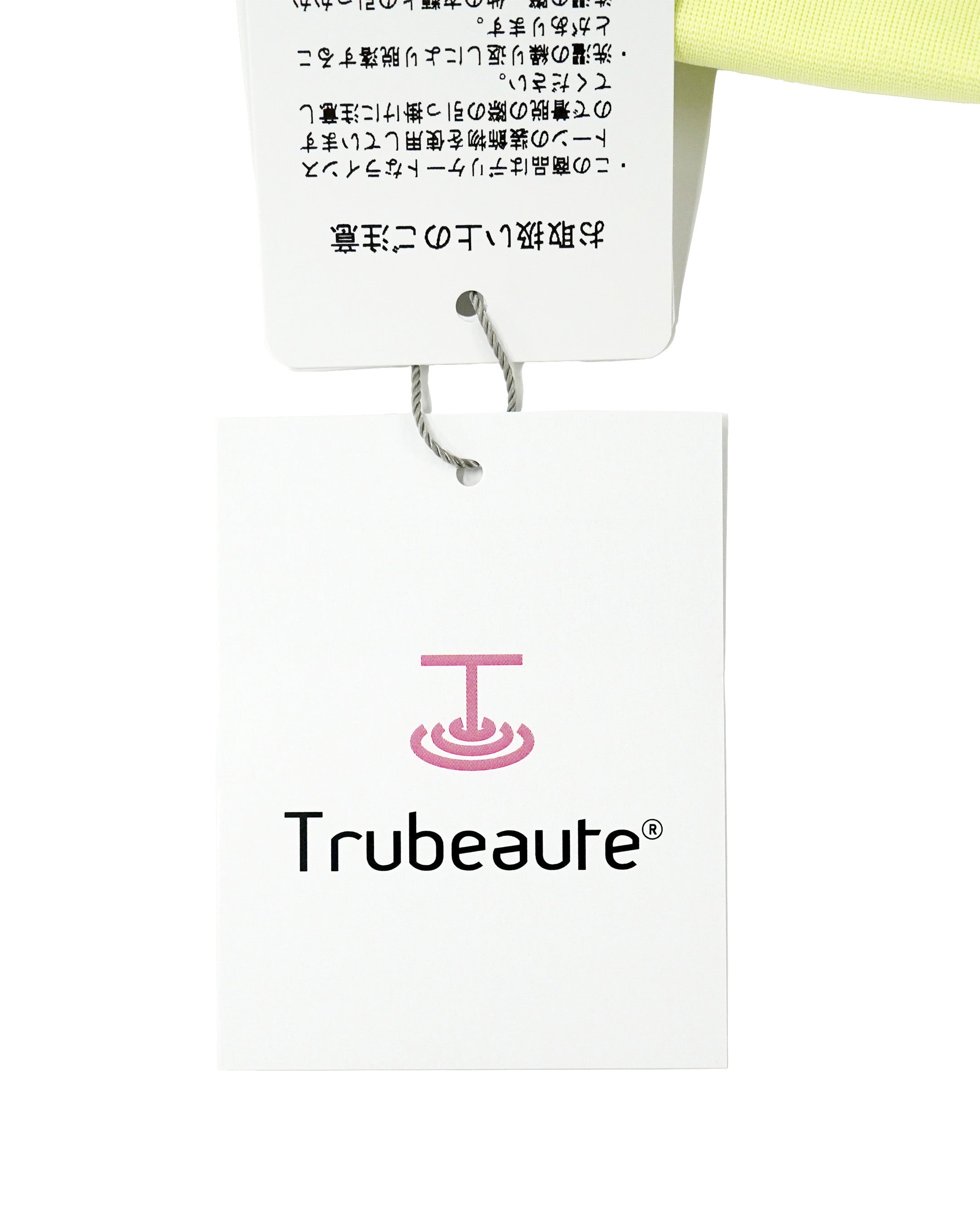 WOMEN Trubeauteベア天竺 長袖シャツ ホワイト