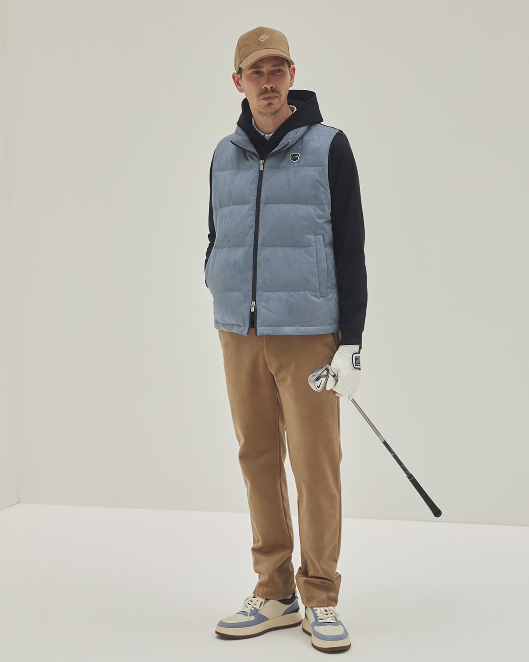 UNISEX コーデュロイキャップ カフェオレ