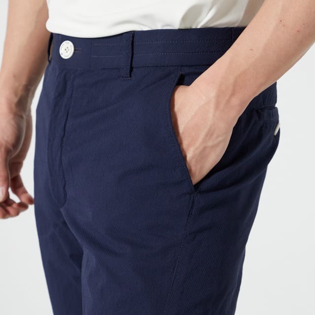 MENS ガーメントダイ ロングパンツ ネイビー 071422406 - ZOY OFFICIAL