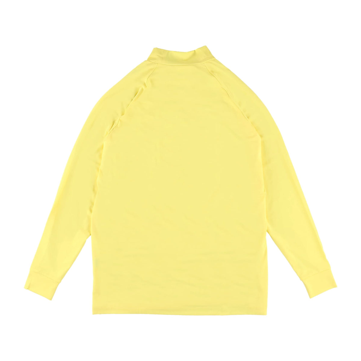 MENS ポリエステルベア天竺 長袖モックネック レモン 071432015 - ZOY OFFICIAL