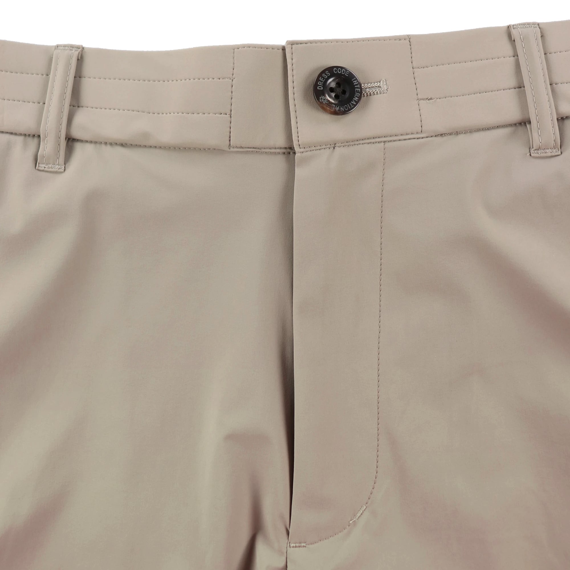 MENS 撥水コーティングタフタストレッチ ロングパンツ ベージュ 071432401 - ZOY OFFICIAL