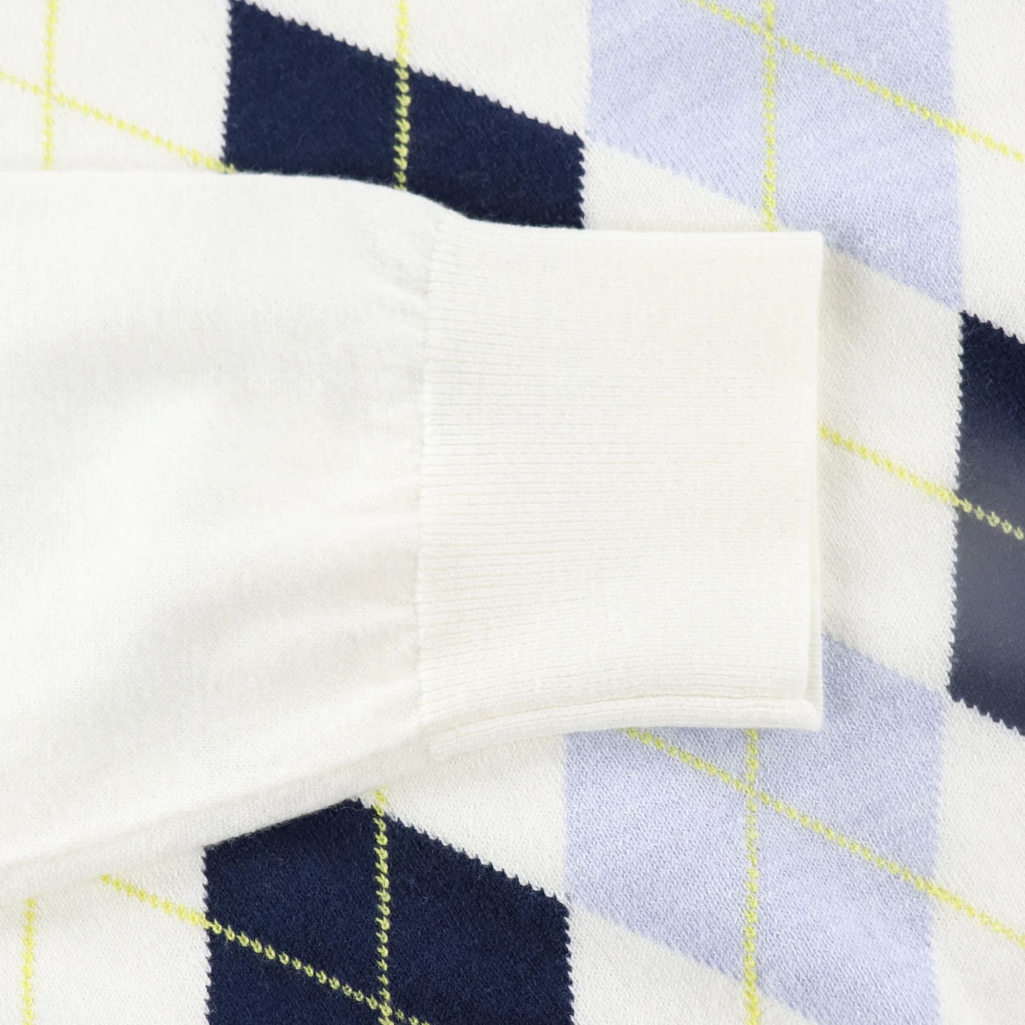 MENS アーガイル 長袖プルオーバー ローズ 071432710 - ZOY OFFICIAL