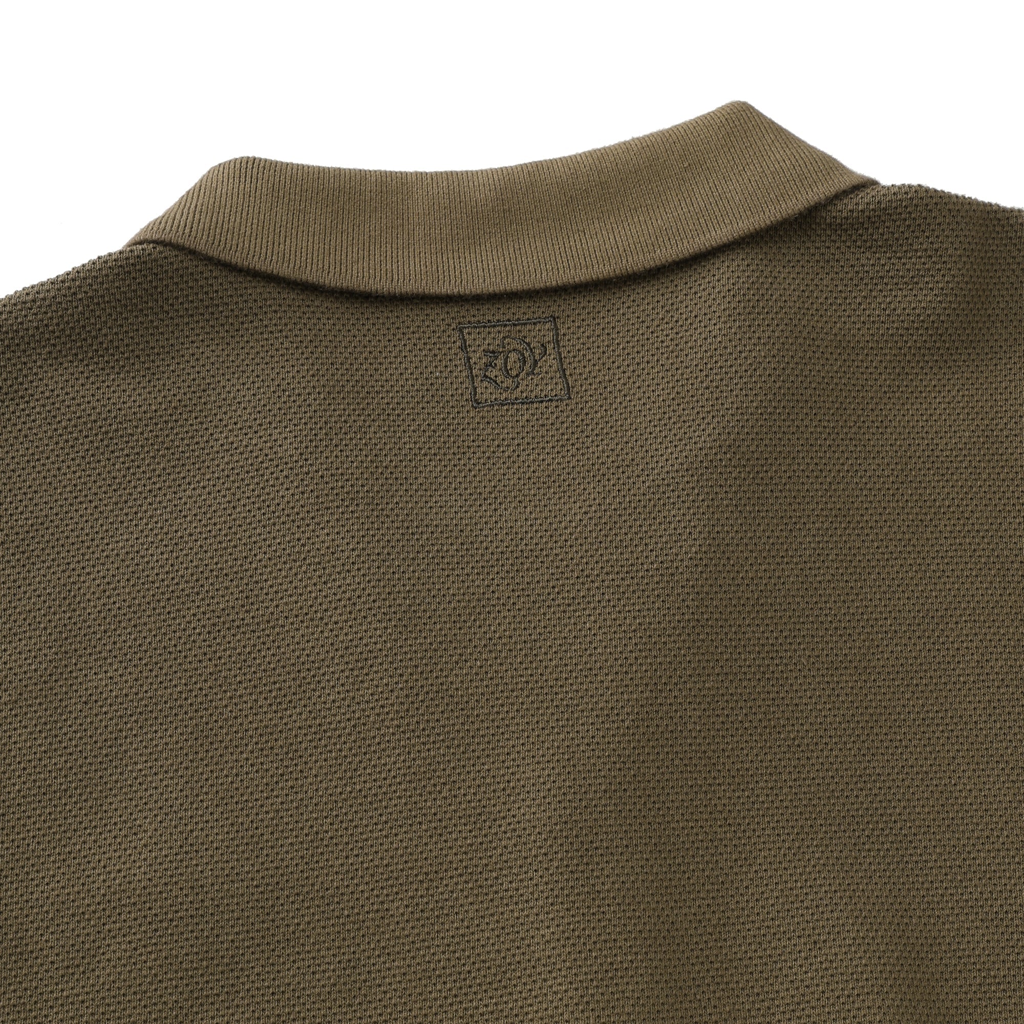 MENS ドライハード鹿の子ガーメントダイ 半袖ポロシャツ ネイビー 071434008 - ZOY OFFICIAL