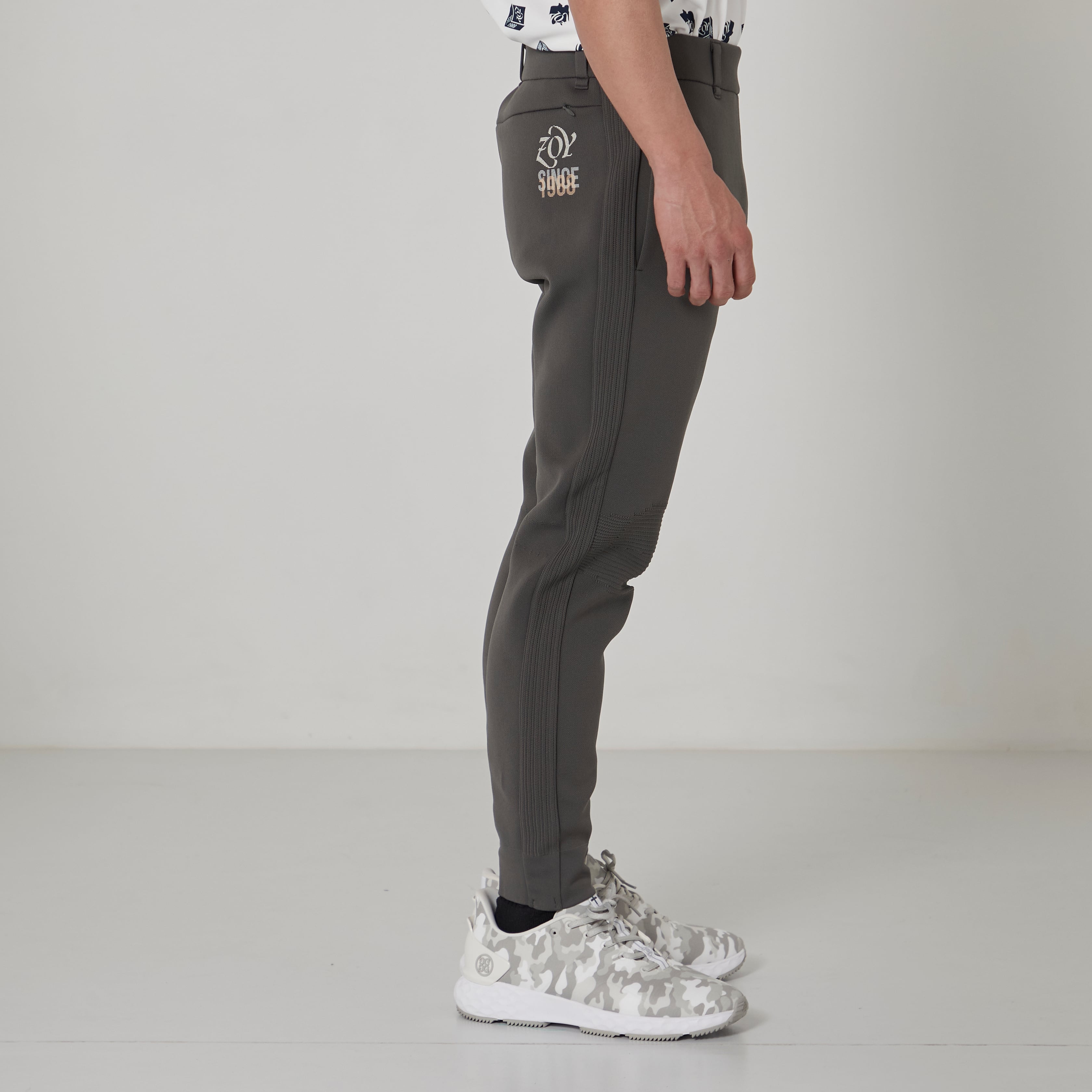 MENS AMOSSA LS ニットロングパンツ オリーブ 071422400 - ZOY OFFICIAL