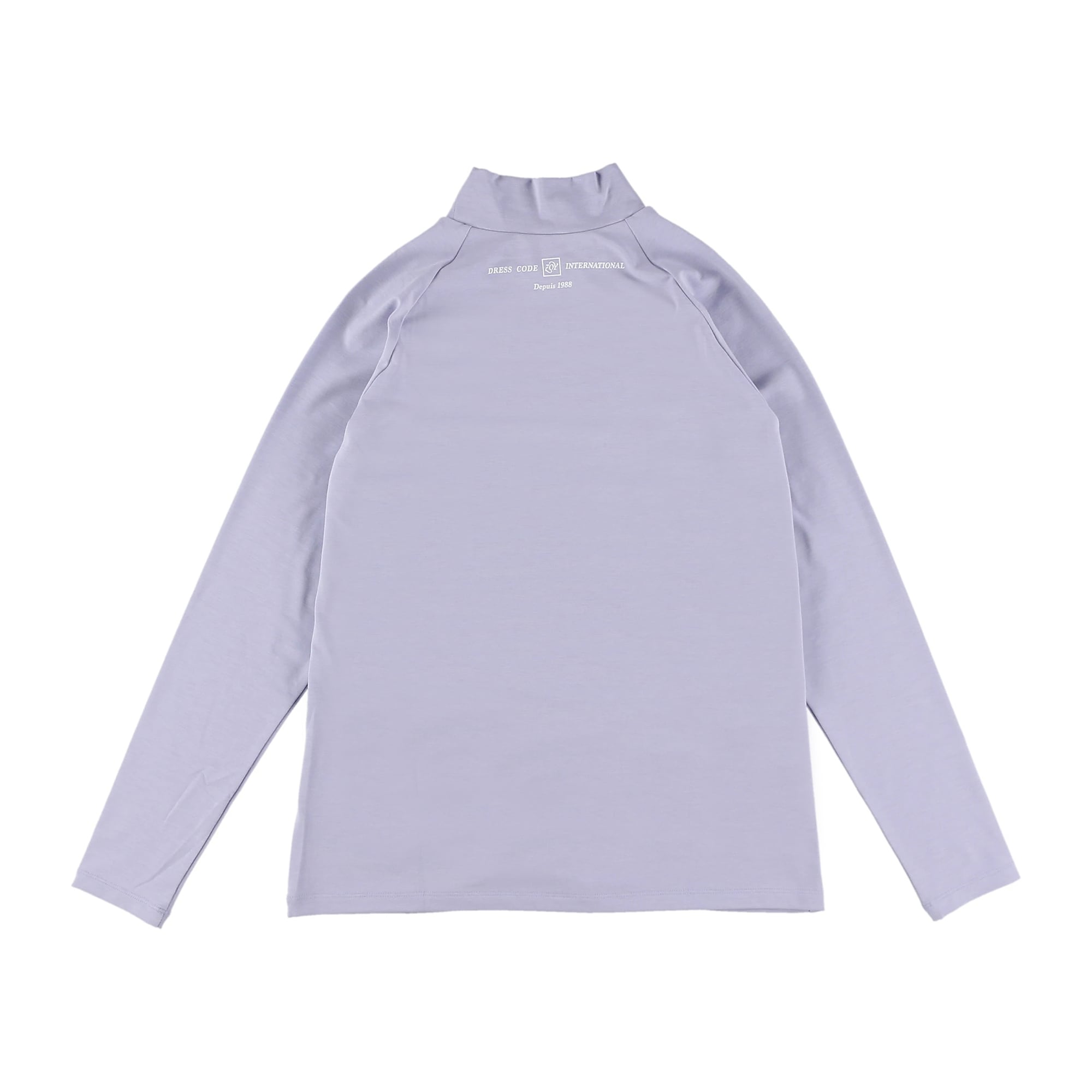【UVカット/接触冷感】WOMENS ポリエステルベア天竺 長袖モックネック 071632015 - ZOY OFFICIAL
