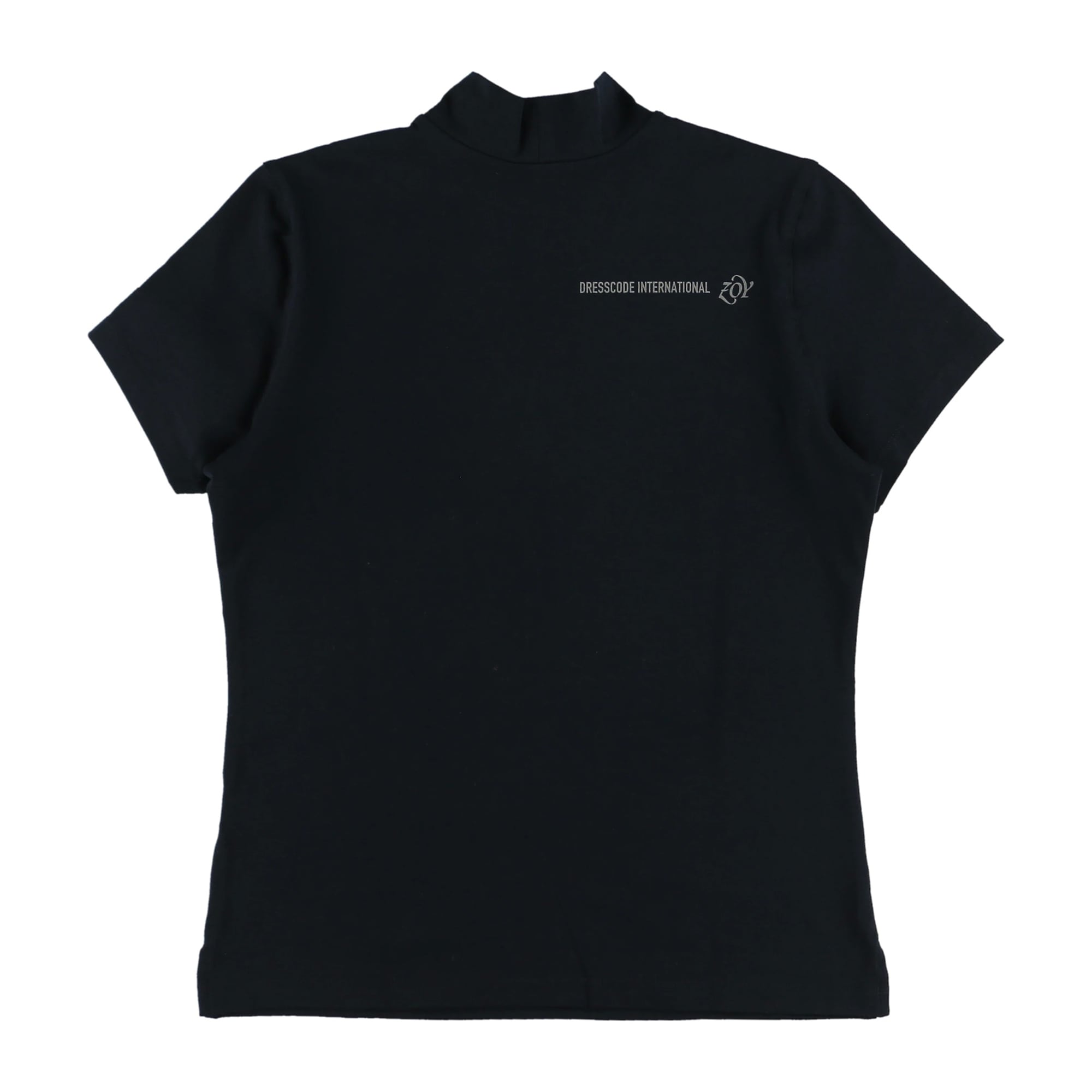 WOMENS コットンベア天竺 半袖モックネック ピンク 071624001 - ZOY OFFICIAL