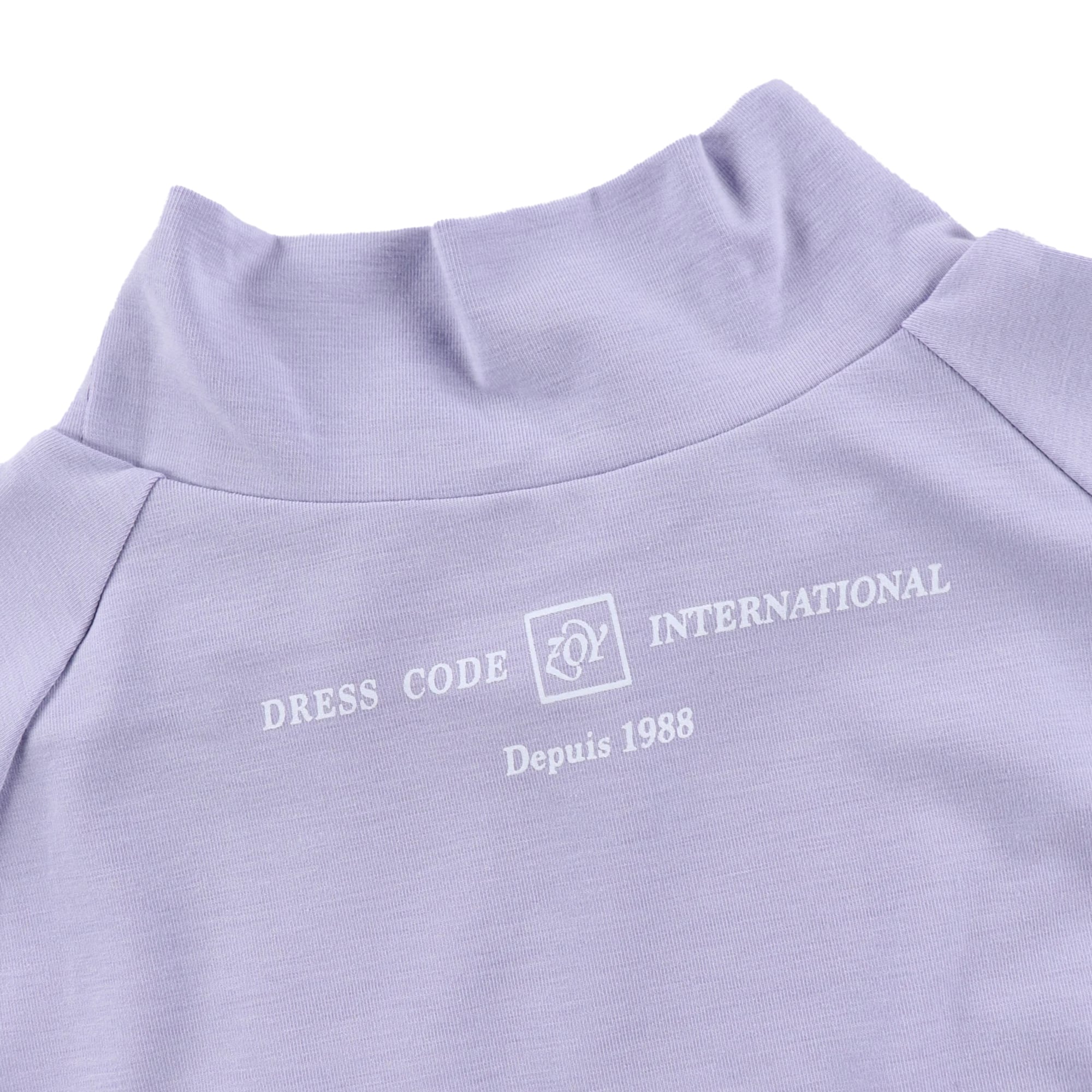WOMENS ポリエステルベア天竺 長袖モックネック レモン 071632015 - ZOY OFFICIAL