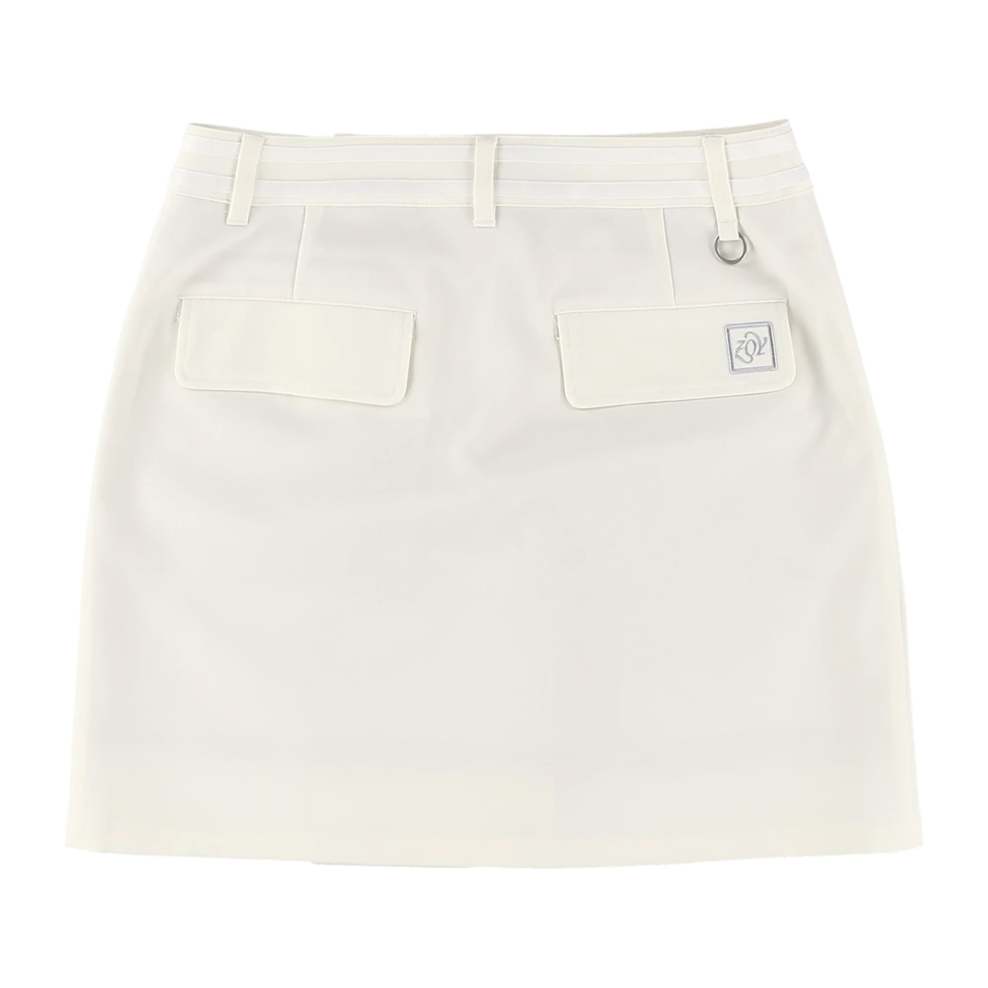 WOMENS 強撚ウールタッチ スカート オレンジ 071632305 - ZOY OFFICIAL