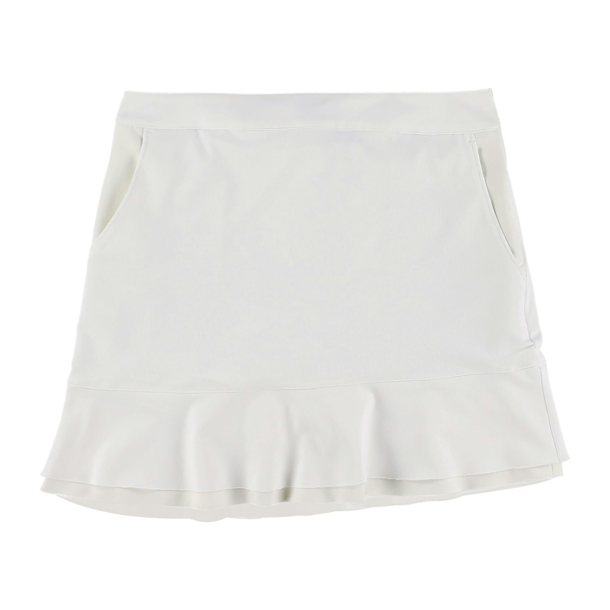 WOMENS ストレッチ ピンメッシュ スカート ホワイト 071632343 - ZOY OFFICIAL