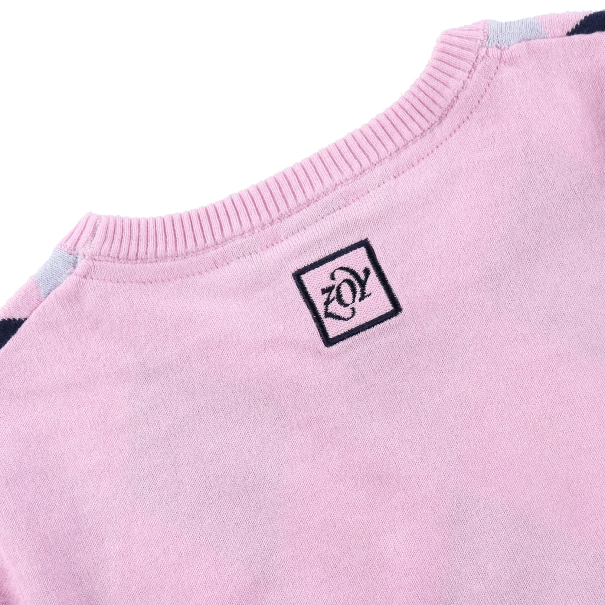WOMENS アーガイル 長袖プルオーバー ホワイト 071632710 - ZOY OFFICIAL