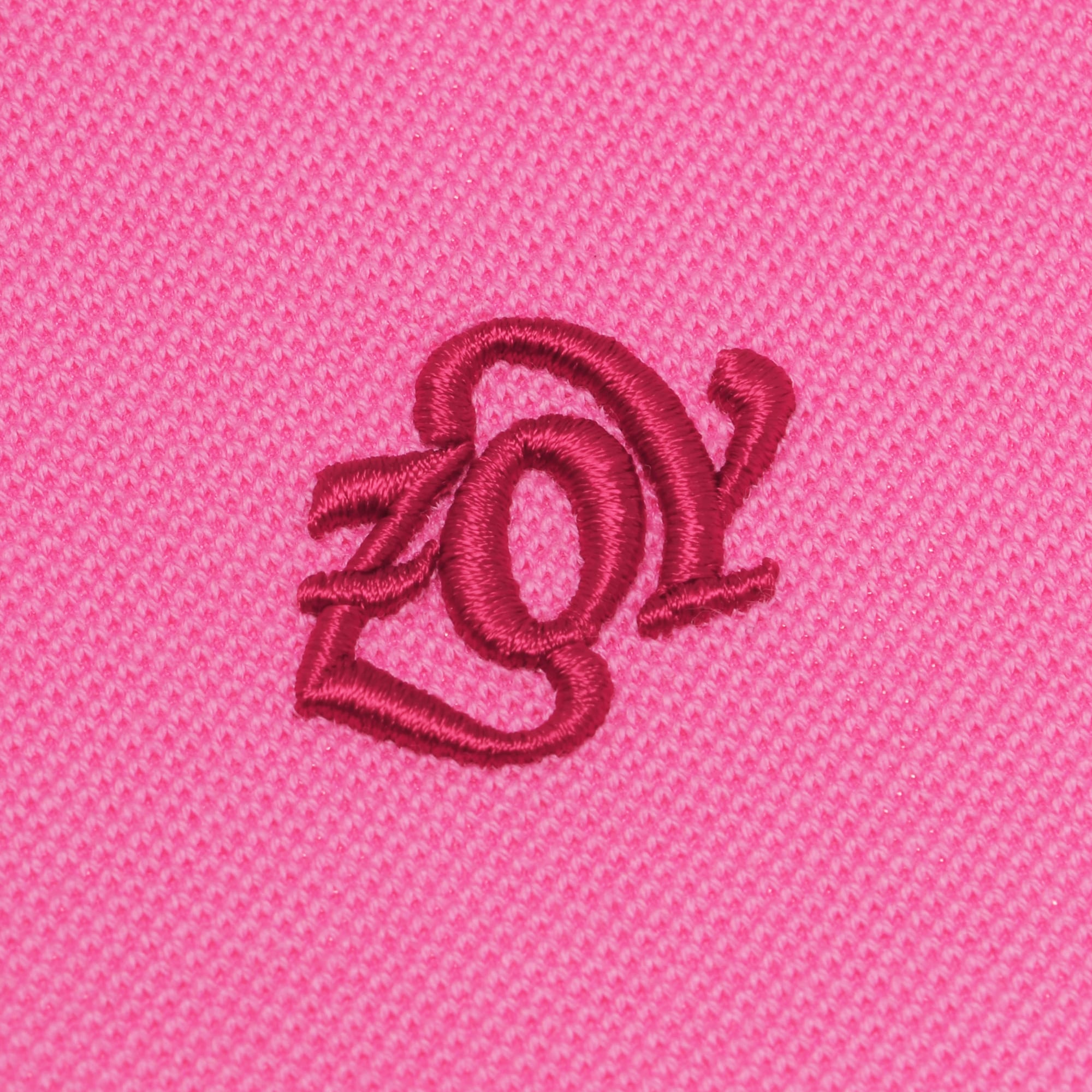 WOMENS コットン鹿の子 半袖ポロシャツ ピンク 071739050 - ZOY OFFICIAL