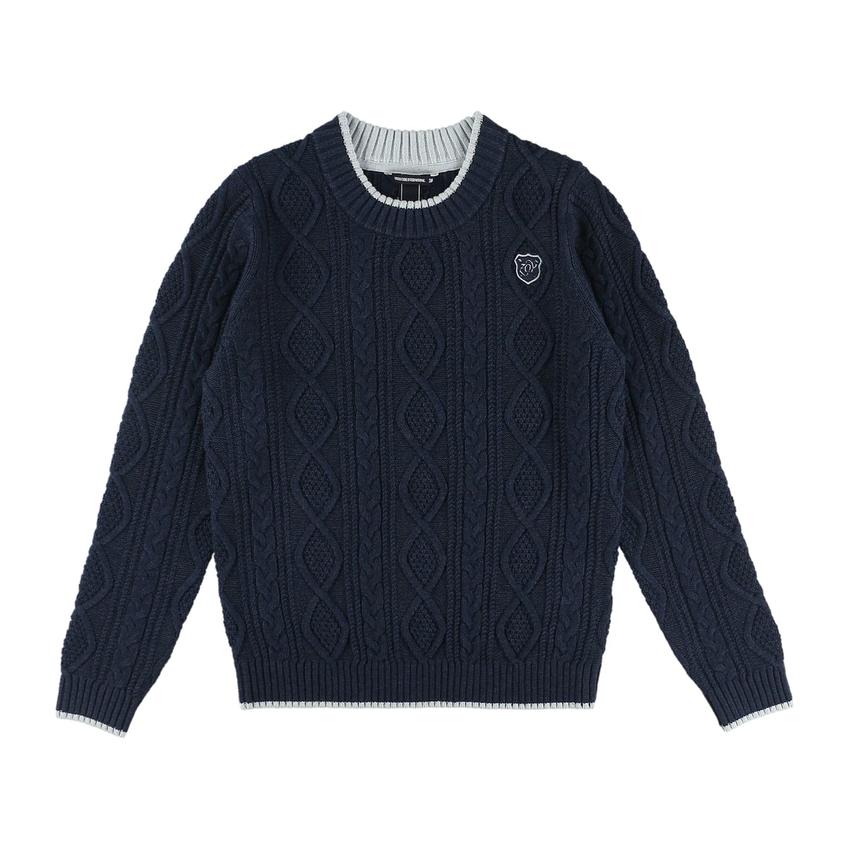 WOMENS BALLOON COTTON 長袖セーター ネイビー 071634706 - ZOY OFFICIAL