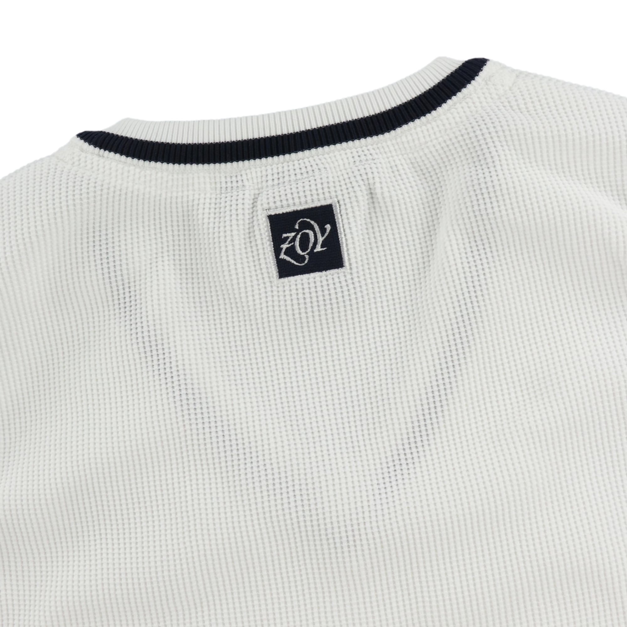 WOMENS ECOハイブリットポリエステル ニットベスト ホワイト 071634701 - ZOY OFFICIAL