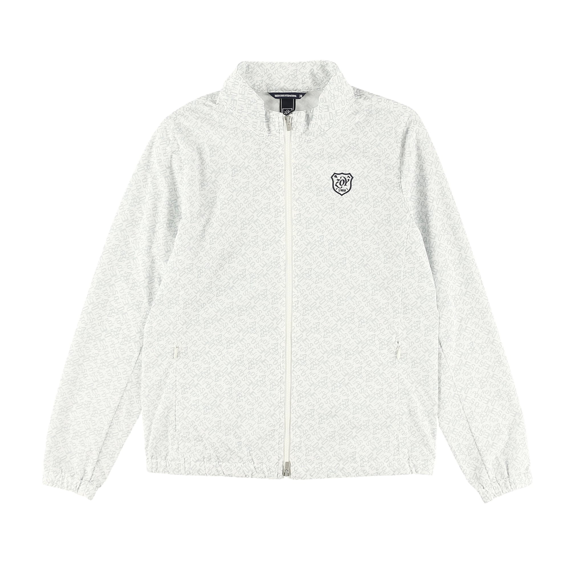 WOMENS バイアスロゴPT ドットライトテックエアー ブルゾン ホワイト 071634100 - ZOY OFFICIAL