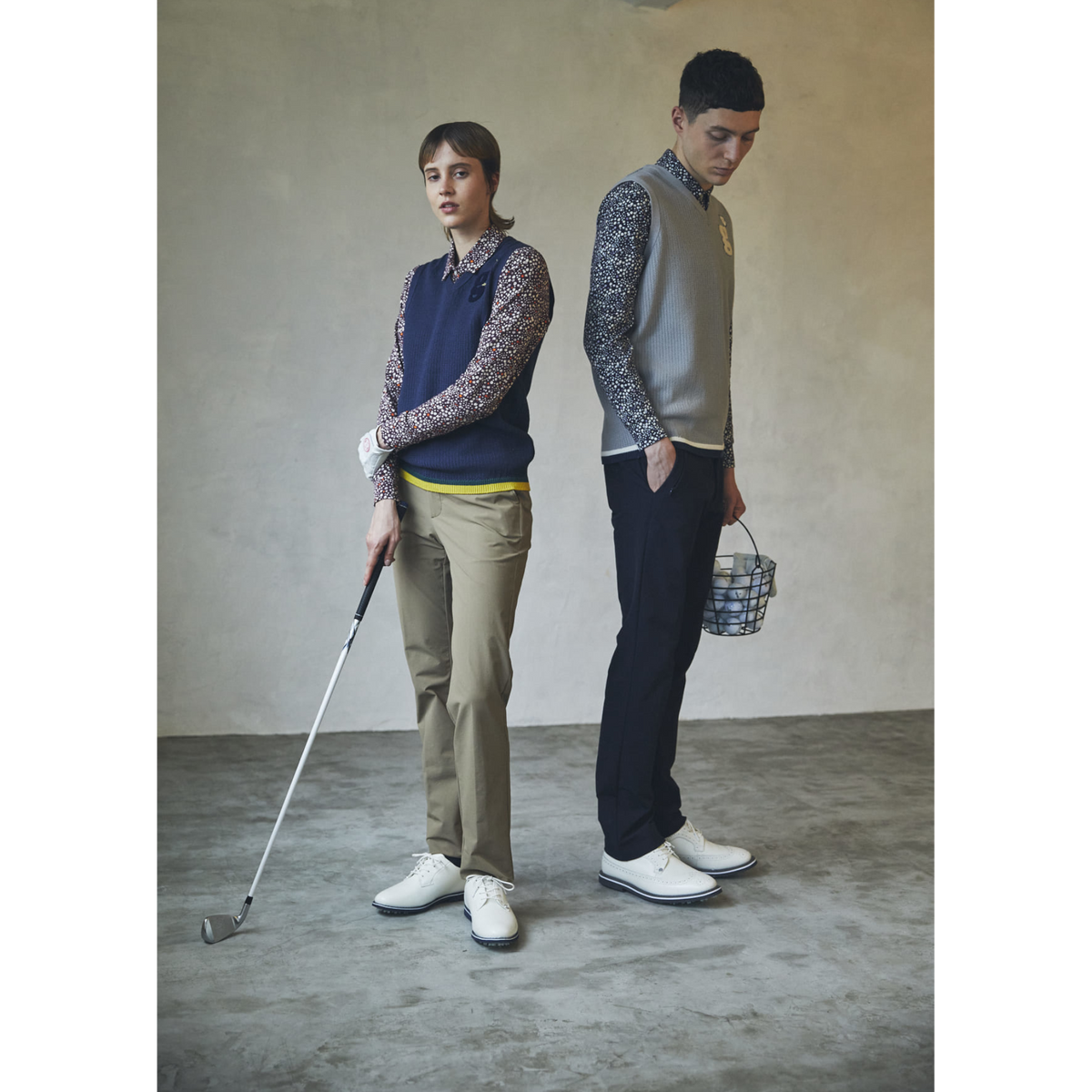 MEN CORDURA 4WAY 二重織撥水 ロングパンツ ネイビー