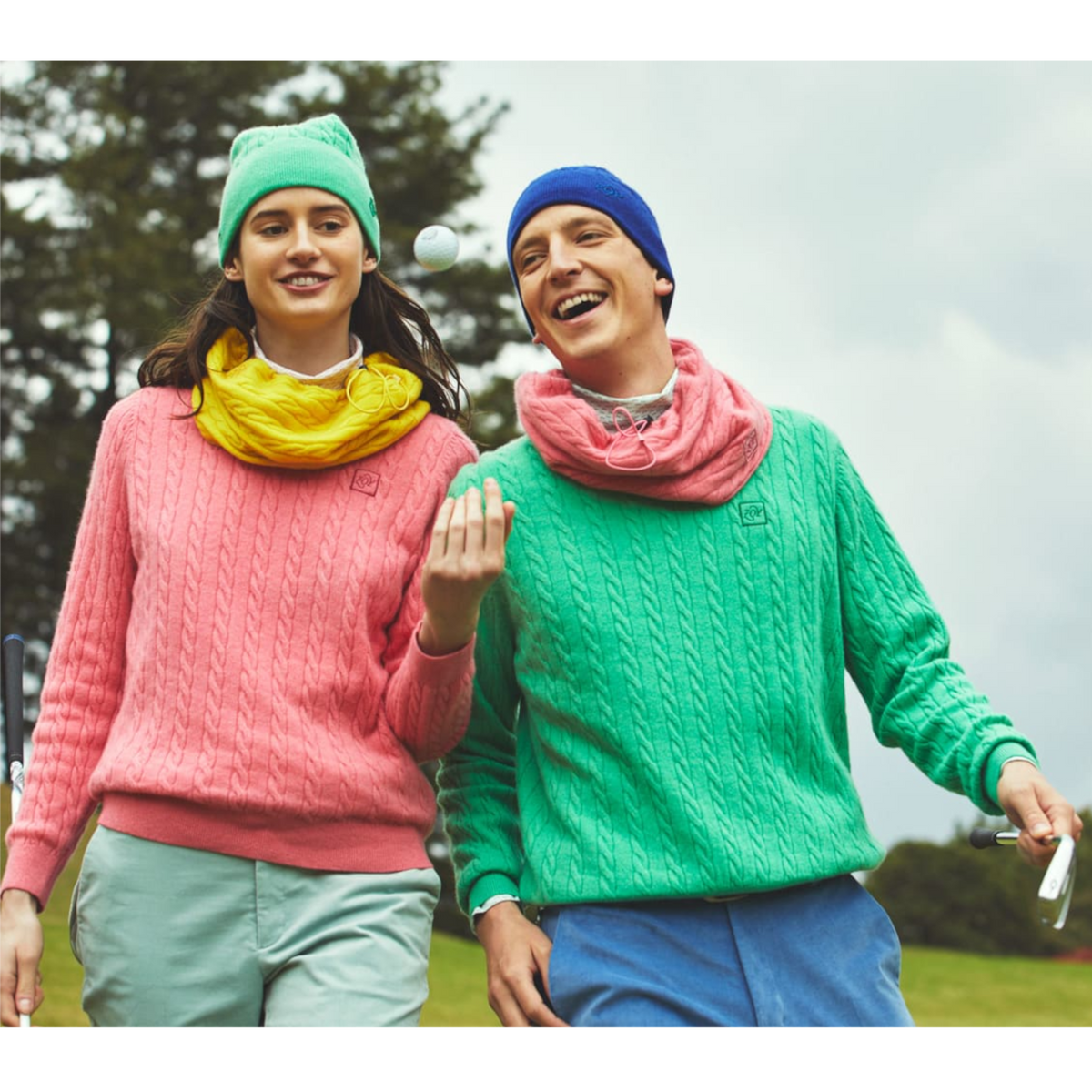 UNISEX Recycled CASHMERE ニットビーニー ミント