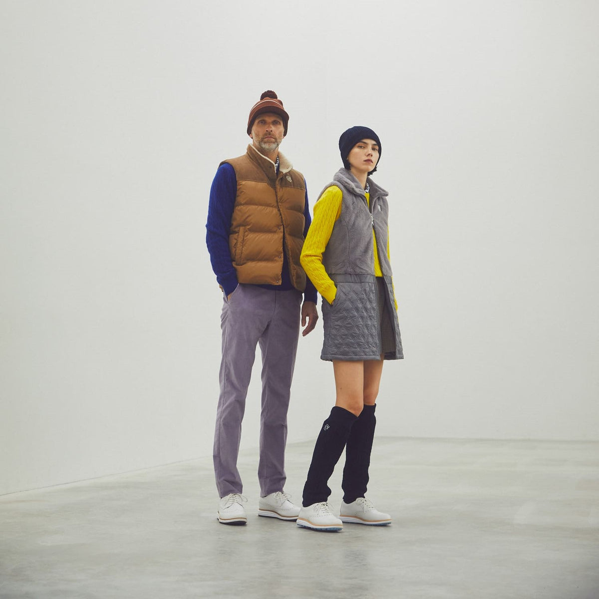 UNISEX スクリューニットキャップ ネイビー