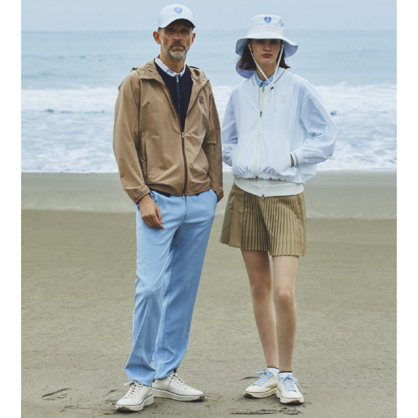 MEN PrimeFlex撥水ストレッチ フードブルゾン ネイビー